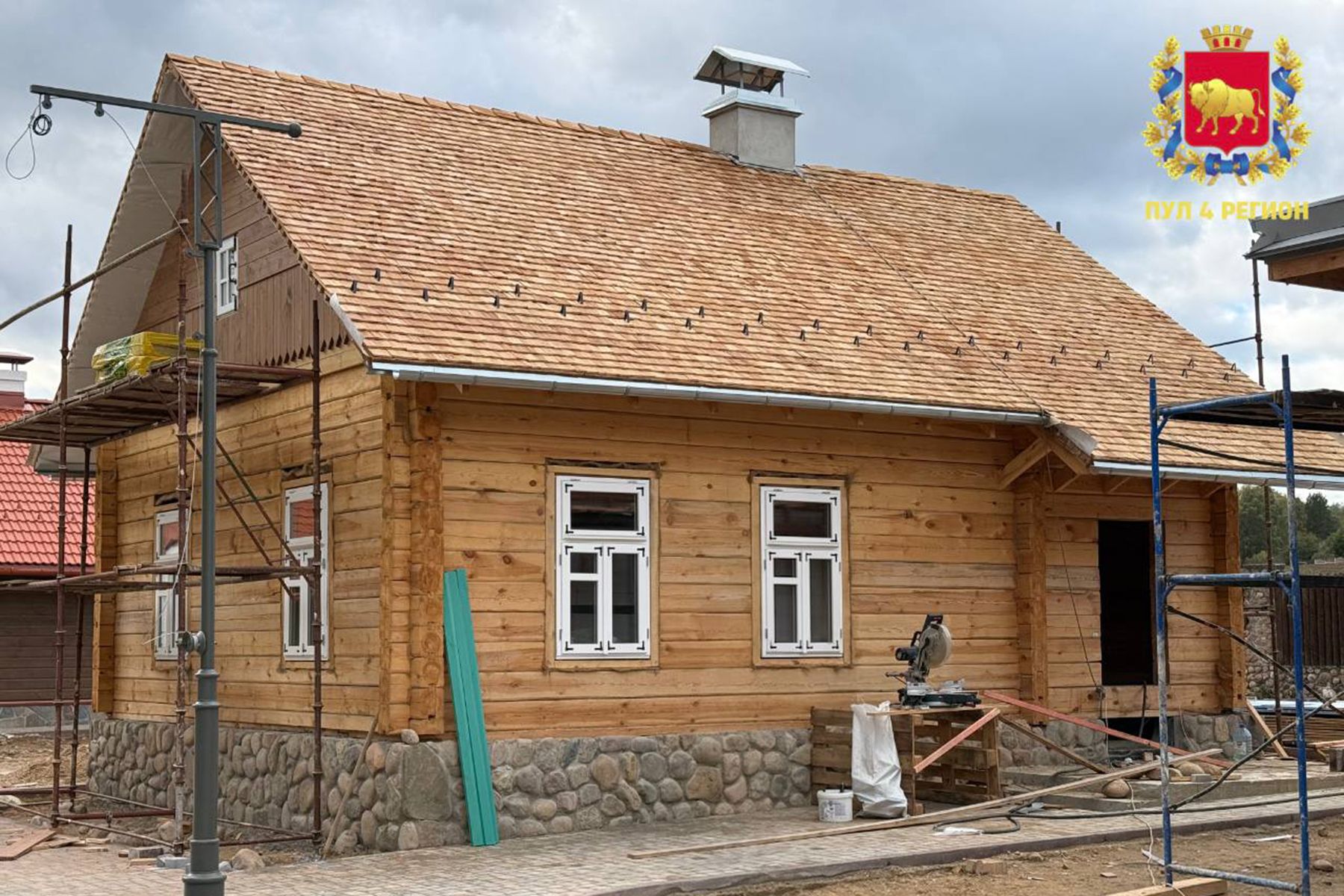 Культурно-исторический парк «Старый город» в Коробчицах. Фото: «Пул 4 Регион», Telegram