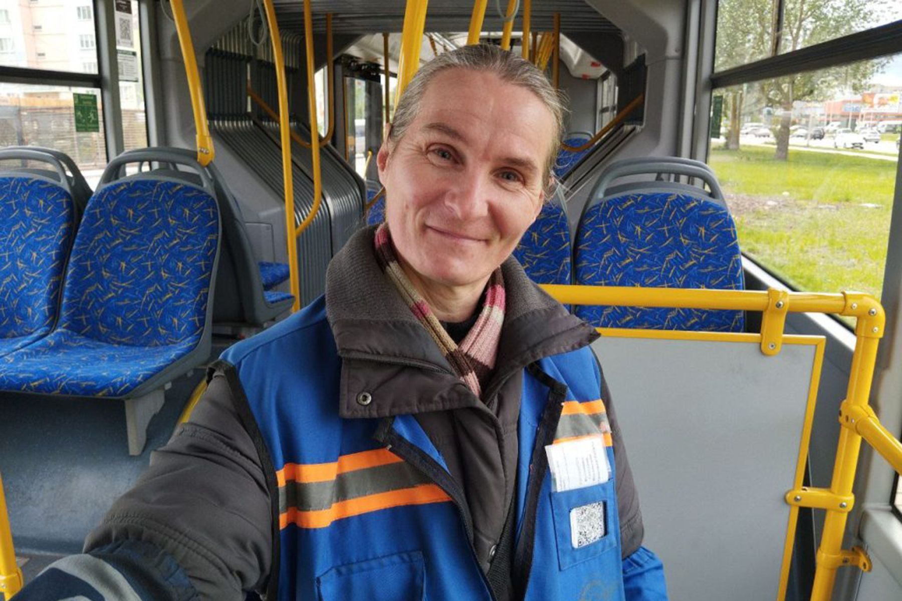 Кондуктор автобусного парка №1 Могилева Светлана Антоненко 