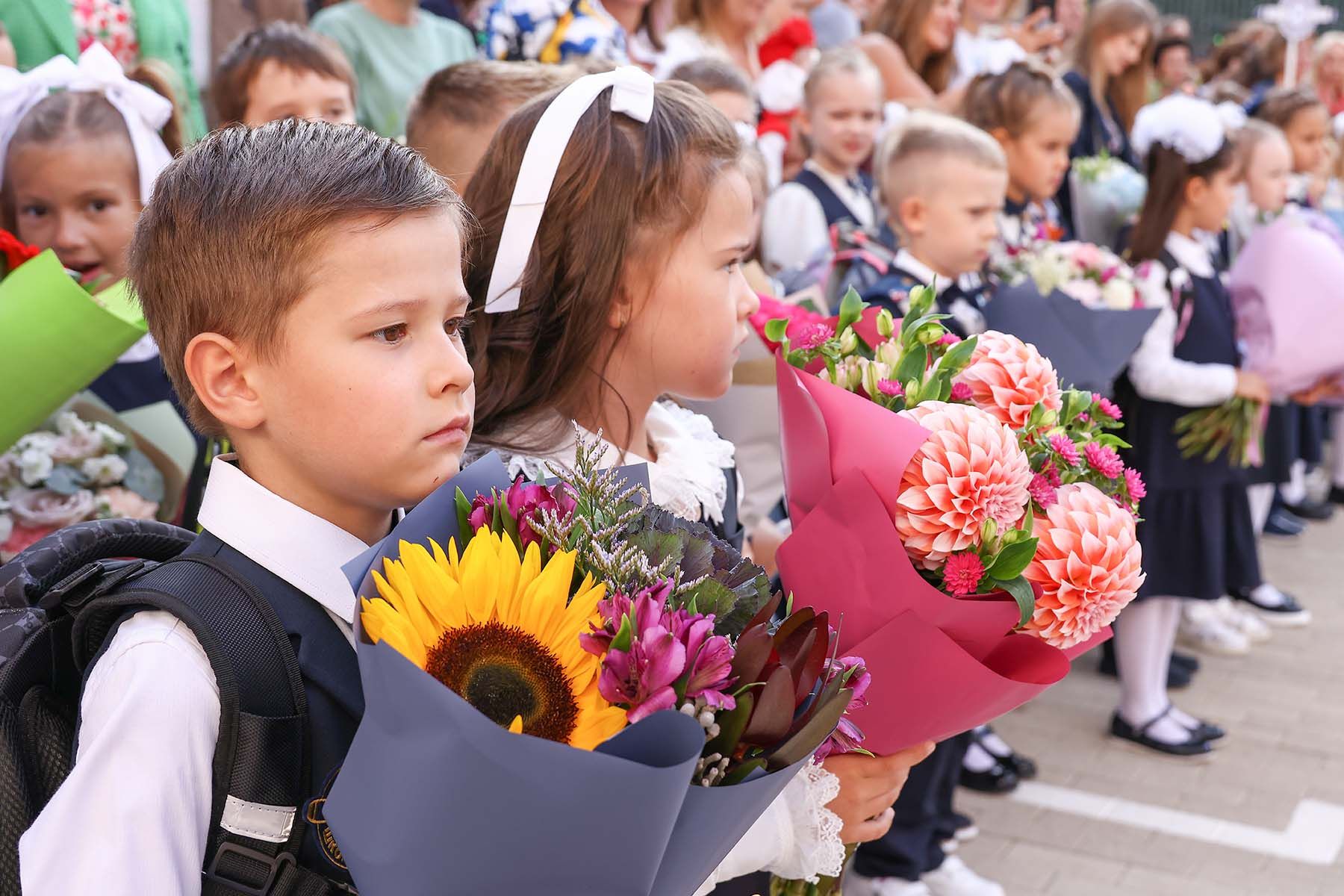 школа ученики день знаний 1 сентября