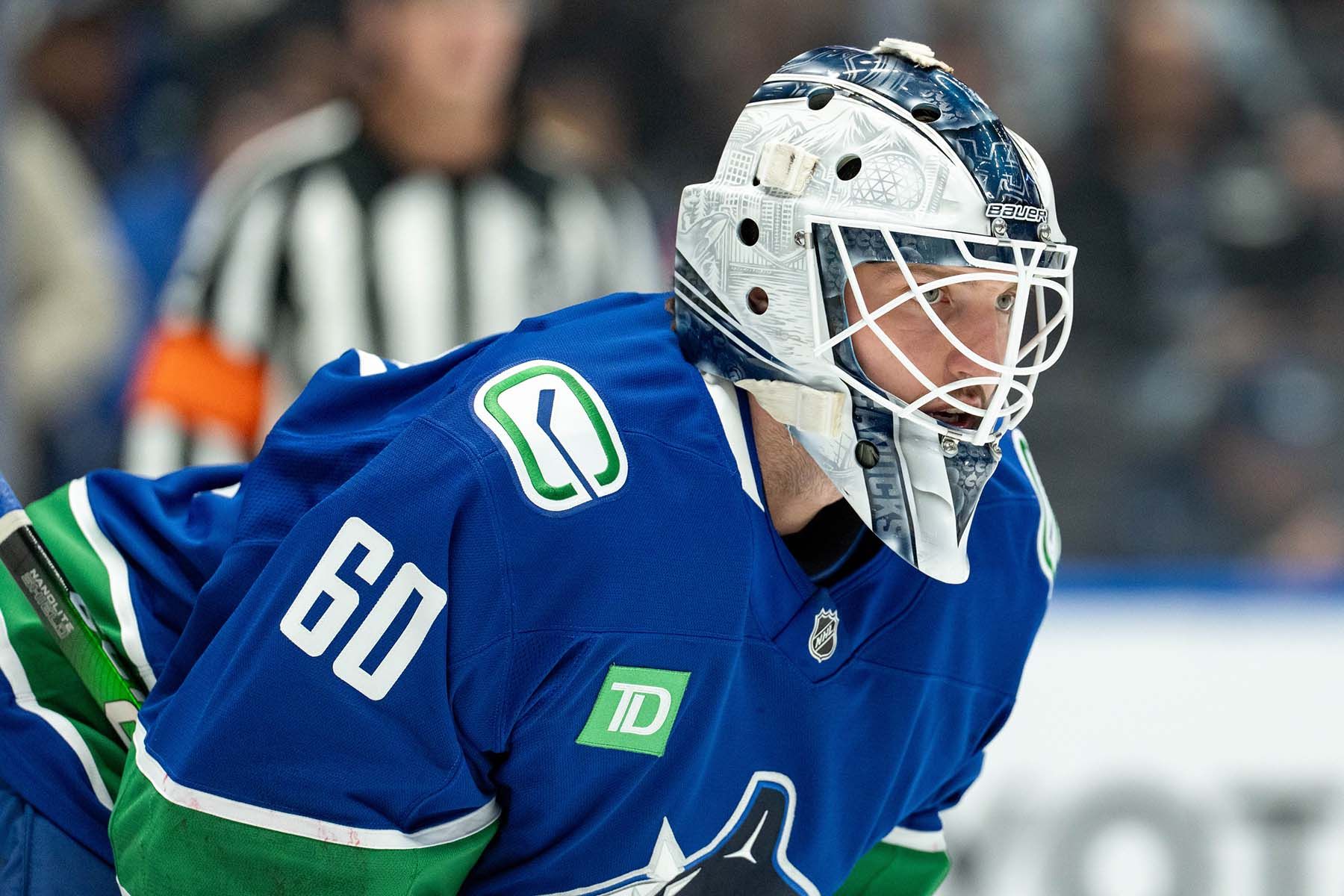 Белорусский голкипер Никита Толопило. © ETHAN CAIRNS, AP / TASS