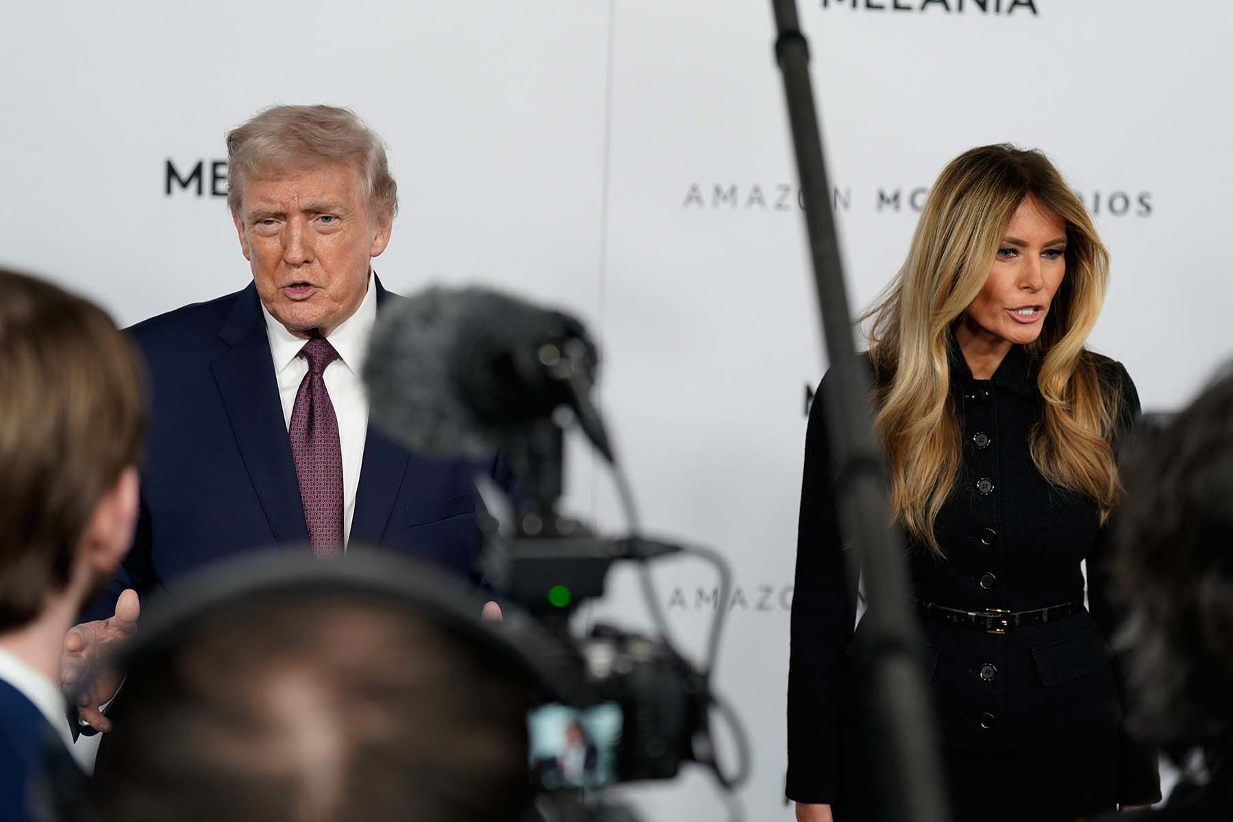 Президент США Дональд Трамп с супругой Меланией. © Jose Luis Magana, AP / TASS