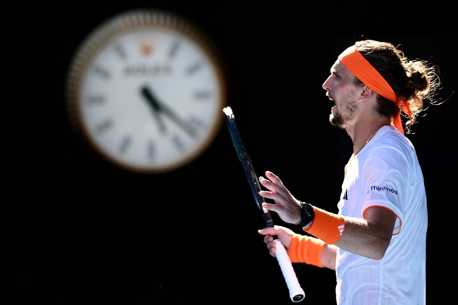 Немецкий теннисист Александр Зверев. © JOEL CARRETT, EPA / ТАСС