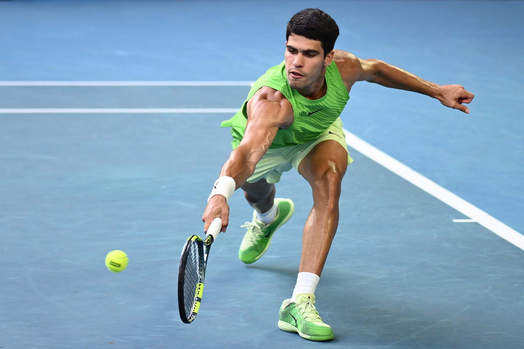 Испанский теннисист Карлос Алькарас. © JOEL CARRETT, EPA / ТАСС