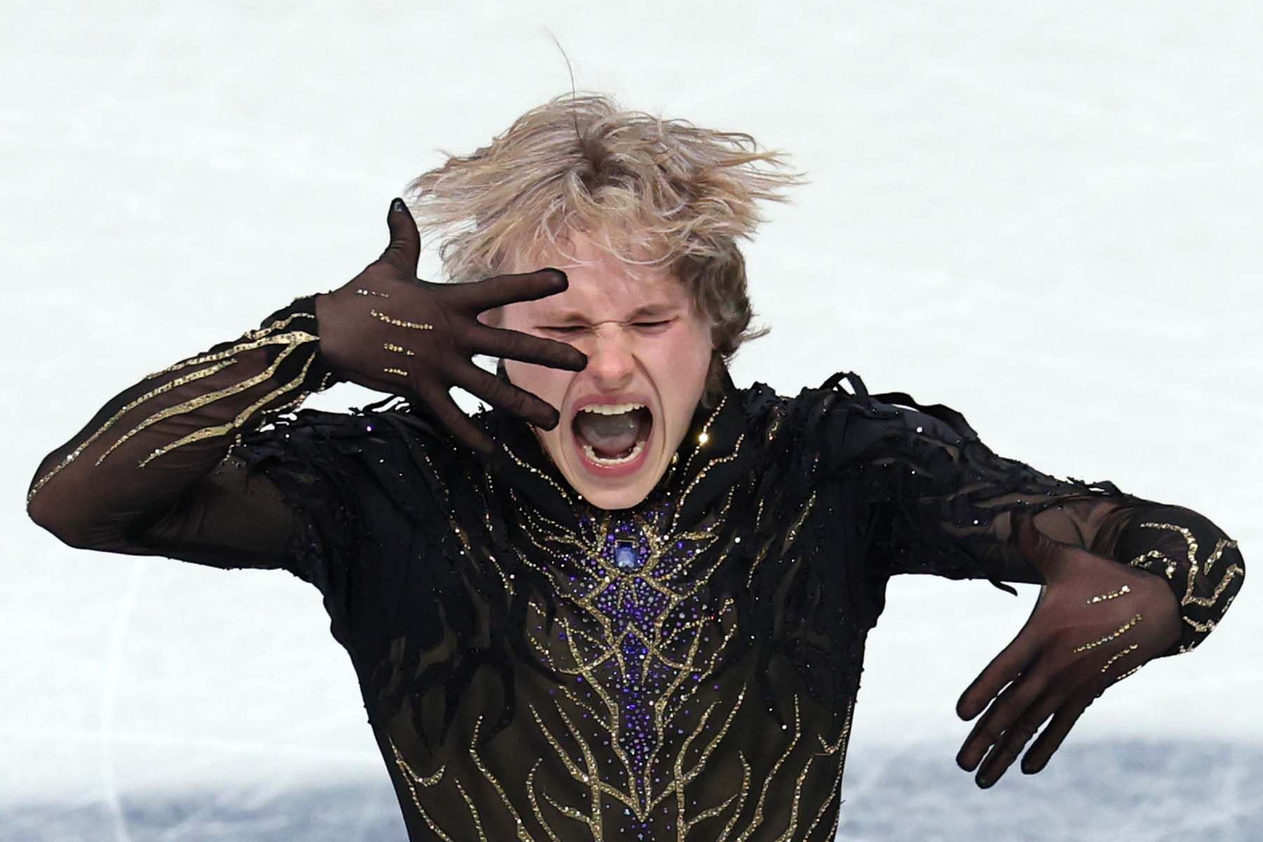 Американский фигурист Илья Малинин. © WU HAO, EPA / ТАСС