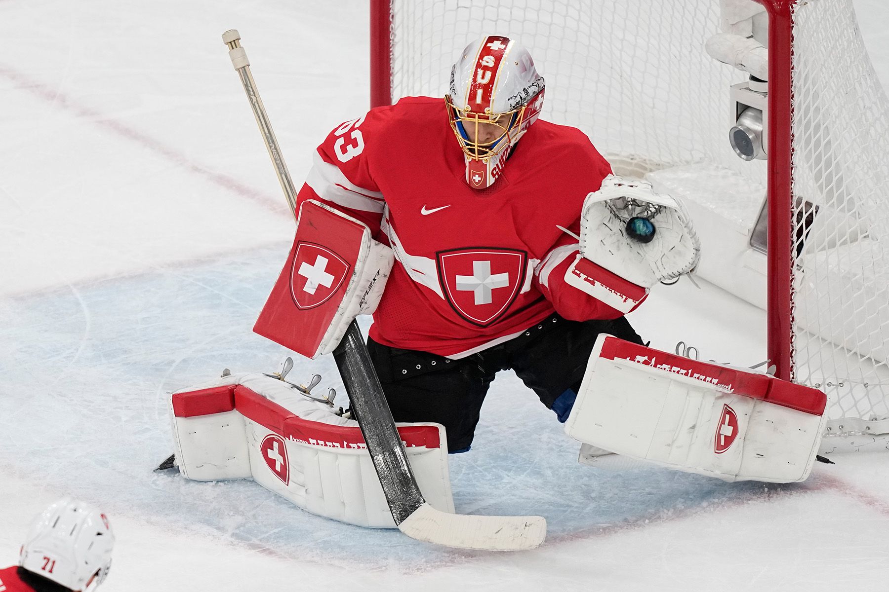 Вратарь сборной Швейцарии