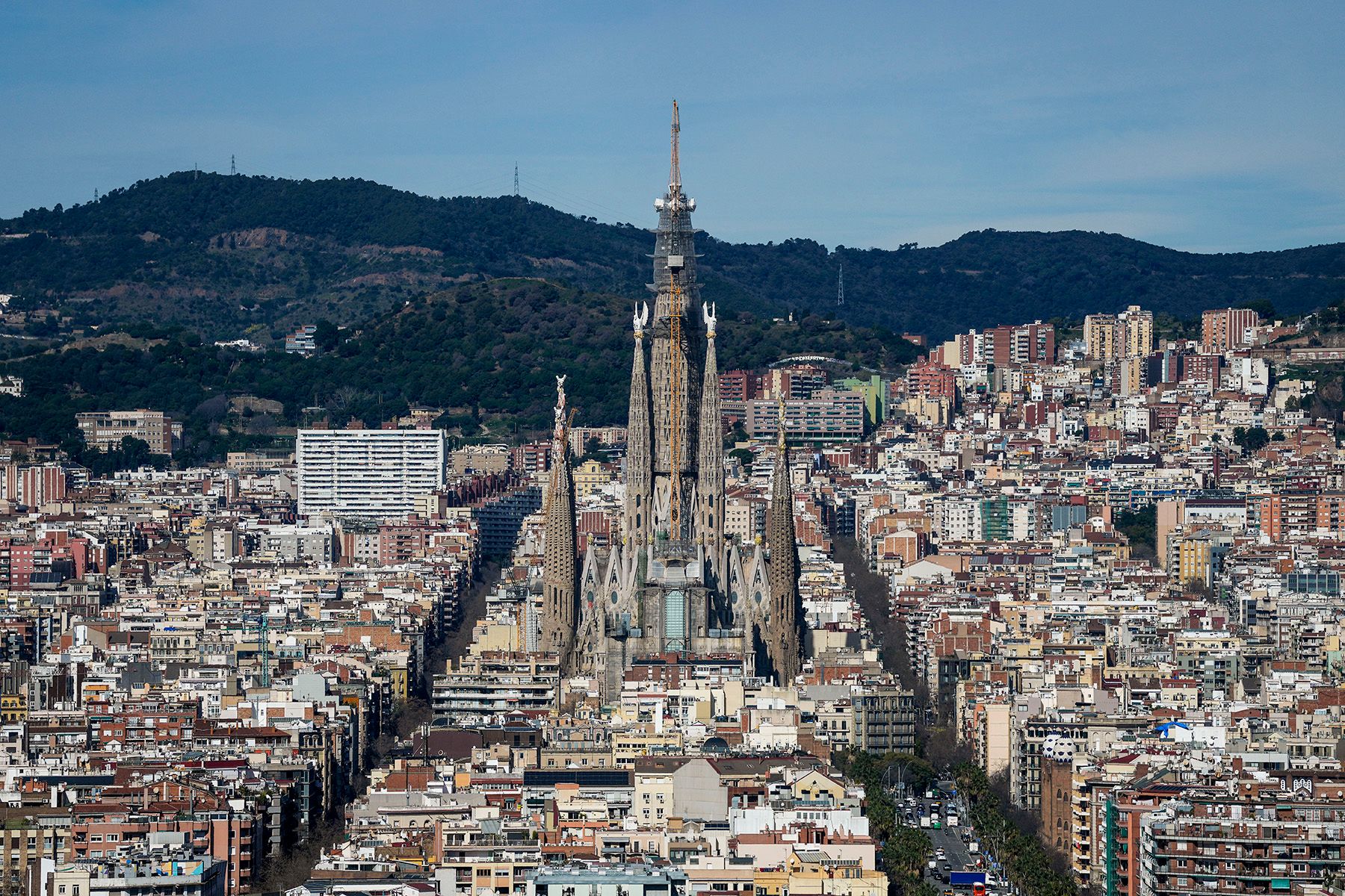Саграда Фамилия в Барселоне. © ENRIC FONTCUBERTA / EPA / TASS