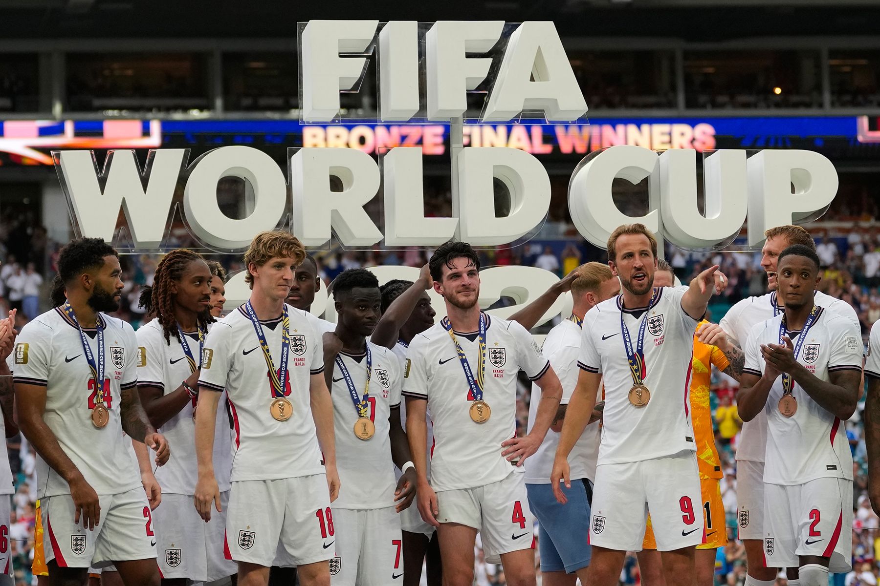 Сборная Англии заняла третье место на чемпионате мира по футболу 2026