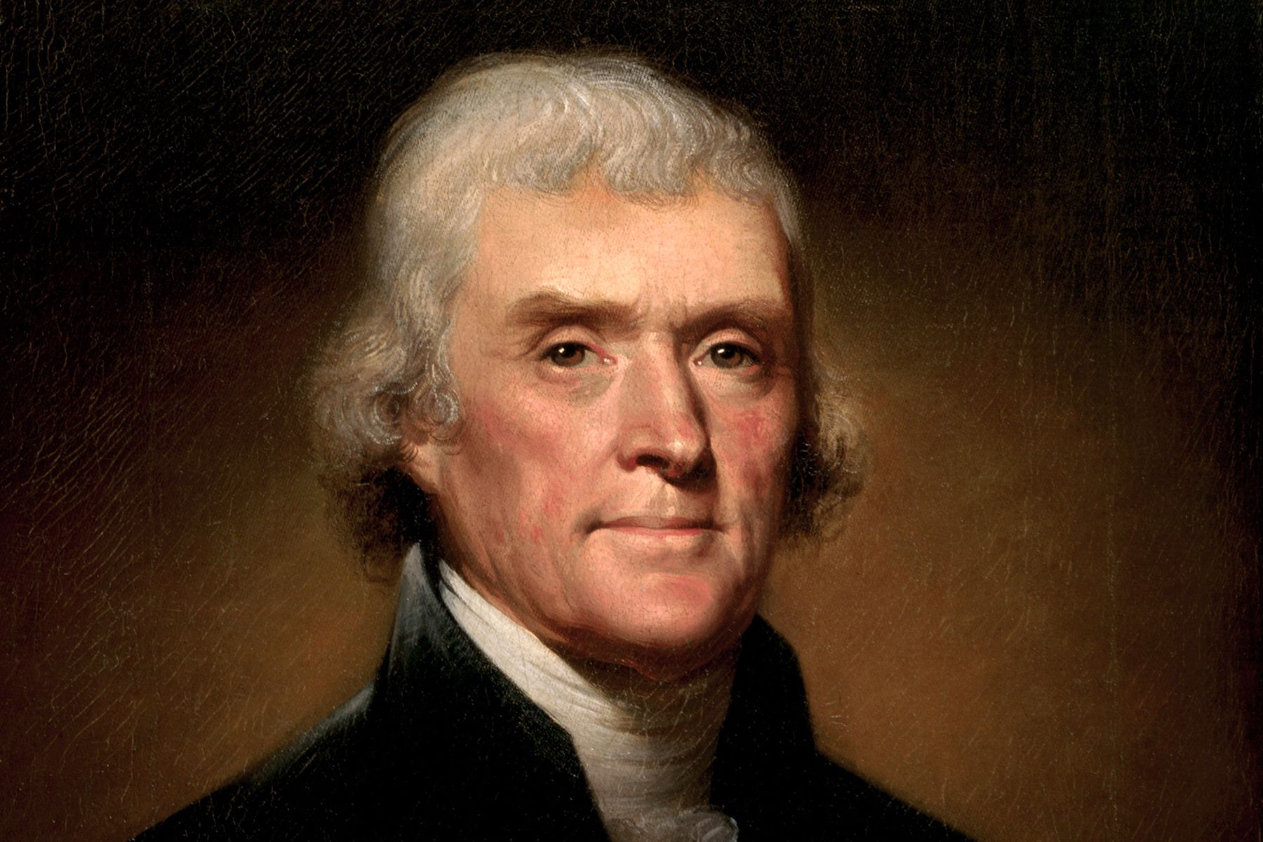 Третий президент США Томас Джефферсон. Рембрандт Пил, 1800. Фото: Public Domain