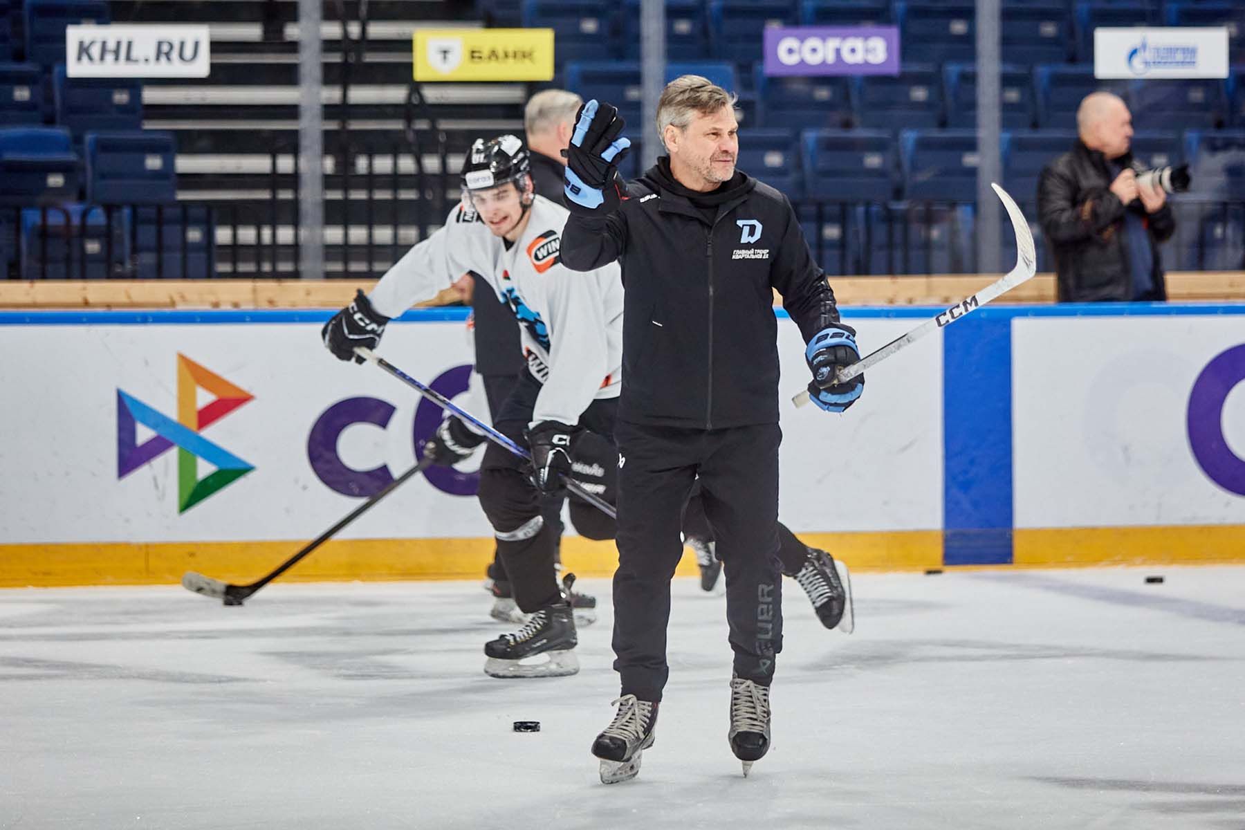 Главный тренер ХК «Динамо-Минск» Дмитрий Квартальнов. © Святослав Зоркий, Times.by