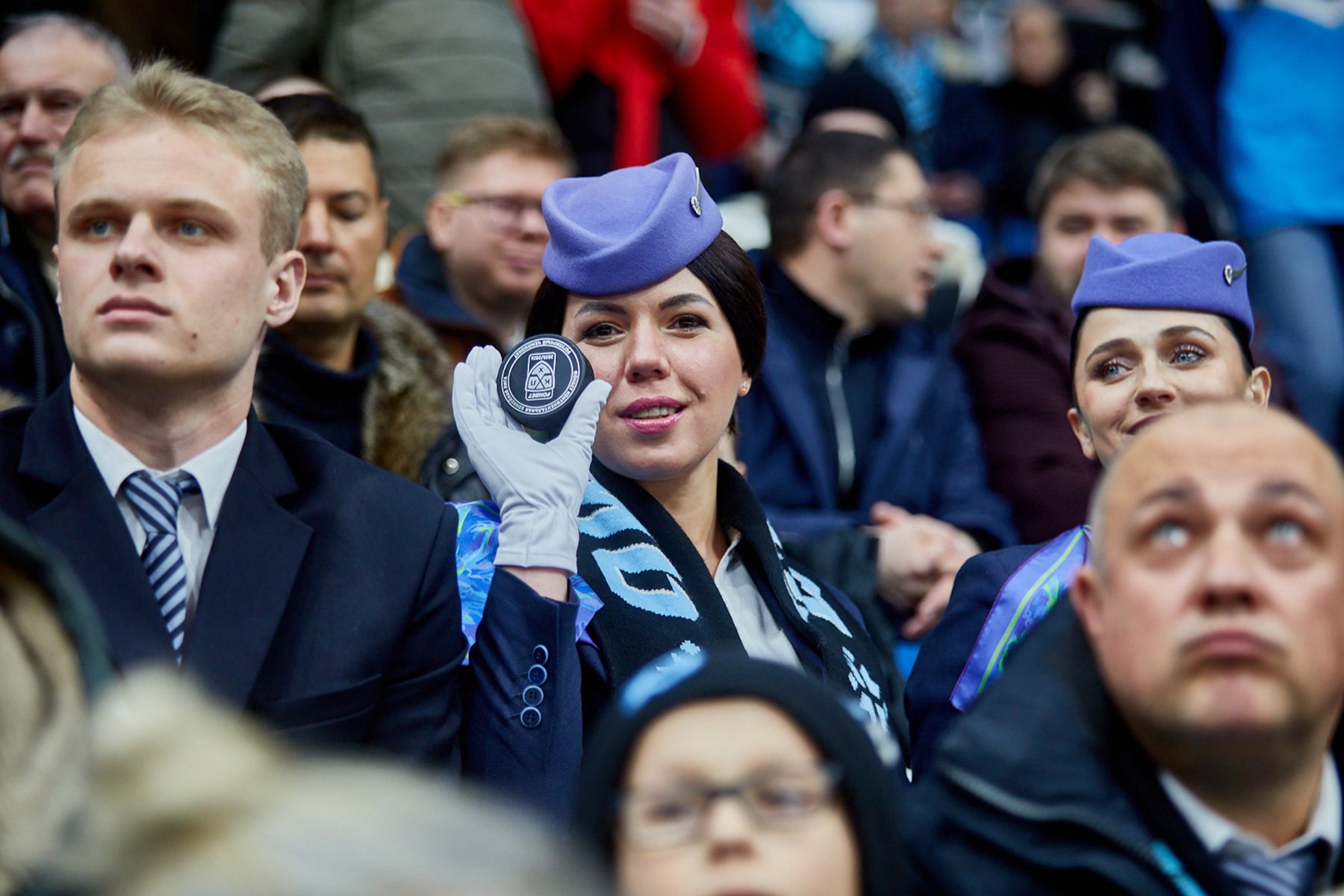 Belavia – партнер ХК «Динамо-Минск». © Святослав Зоркий, Times.by