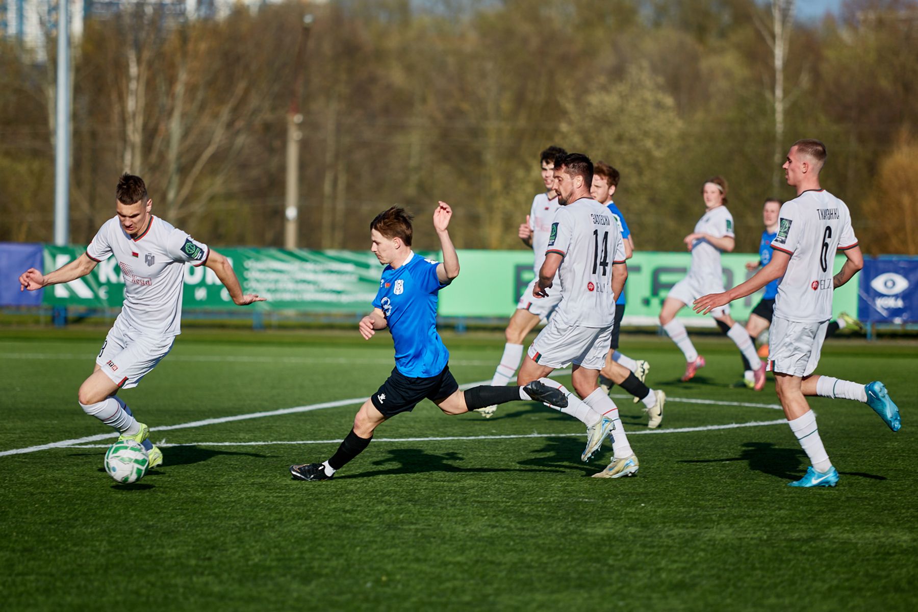 Матч «Арсенал» – «Нафтан». © Святослав Зоркий, Times.by