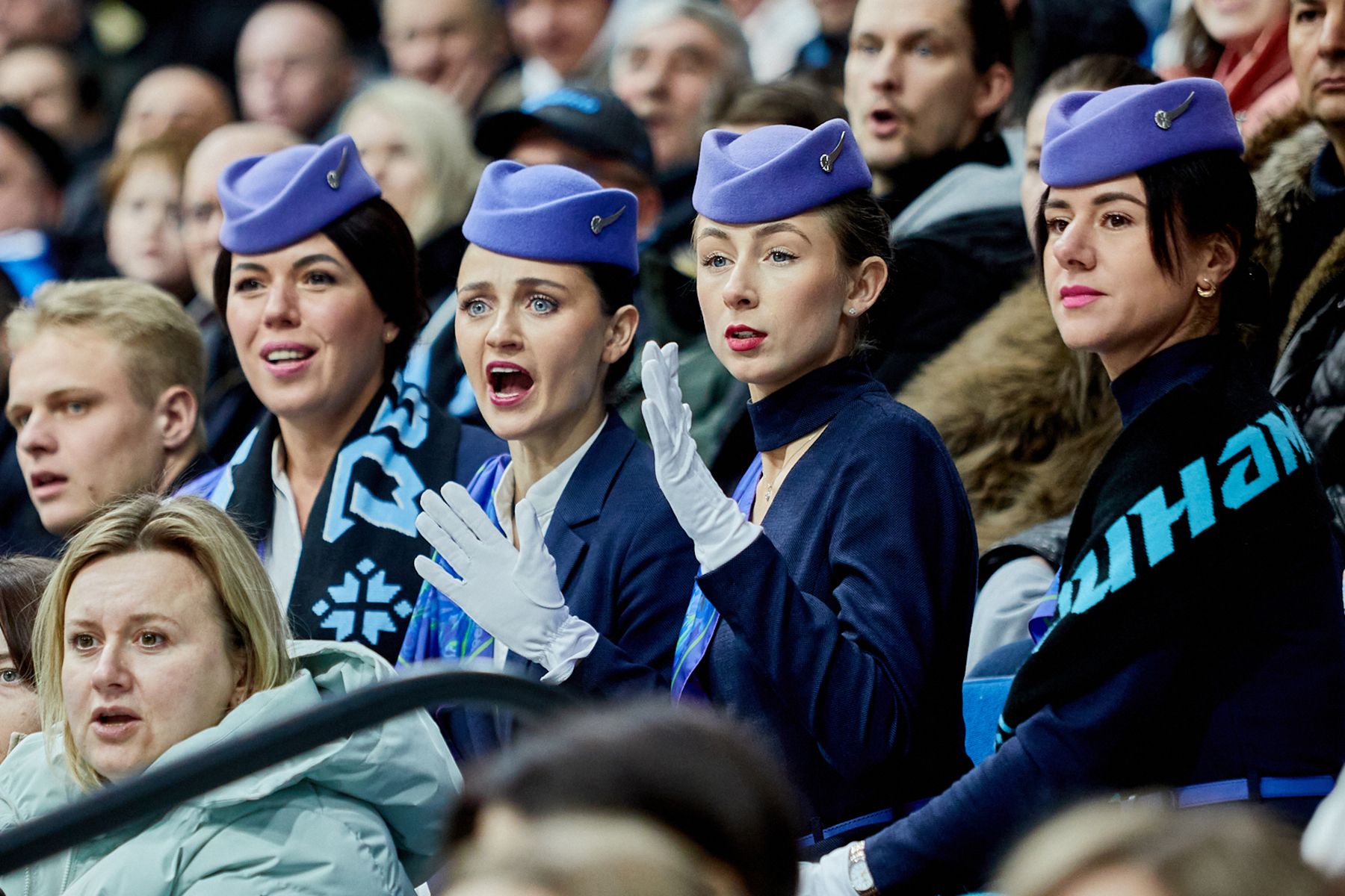 Belavia – партнер ХК «Динамо-Минск». © Святослав Зоркий, Times.by