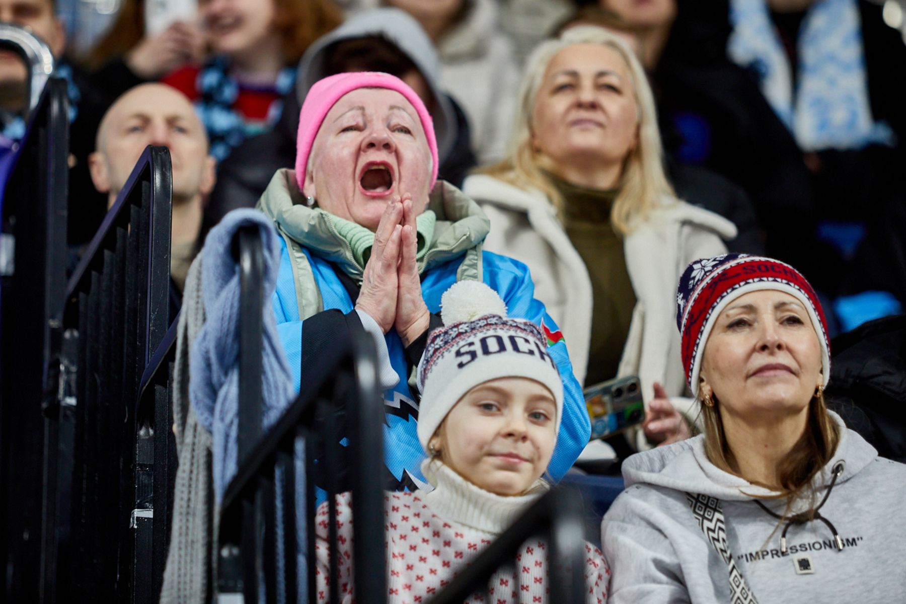 Болельщики ХК «Динамо-Минск». © Святослав Зоркий, Times.by