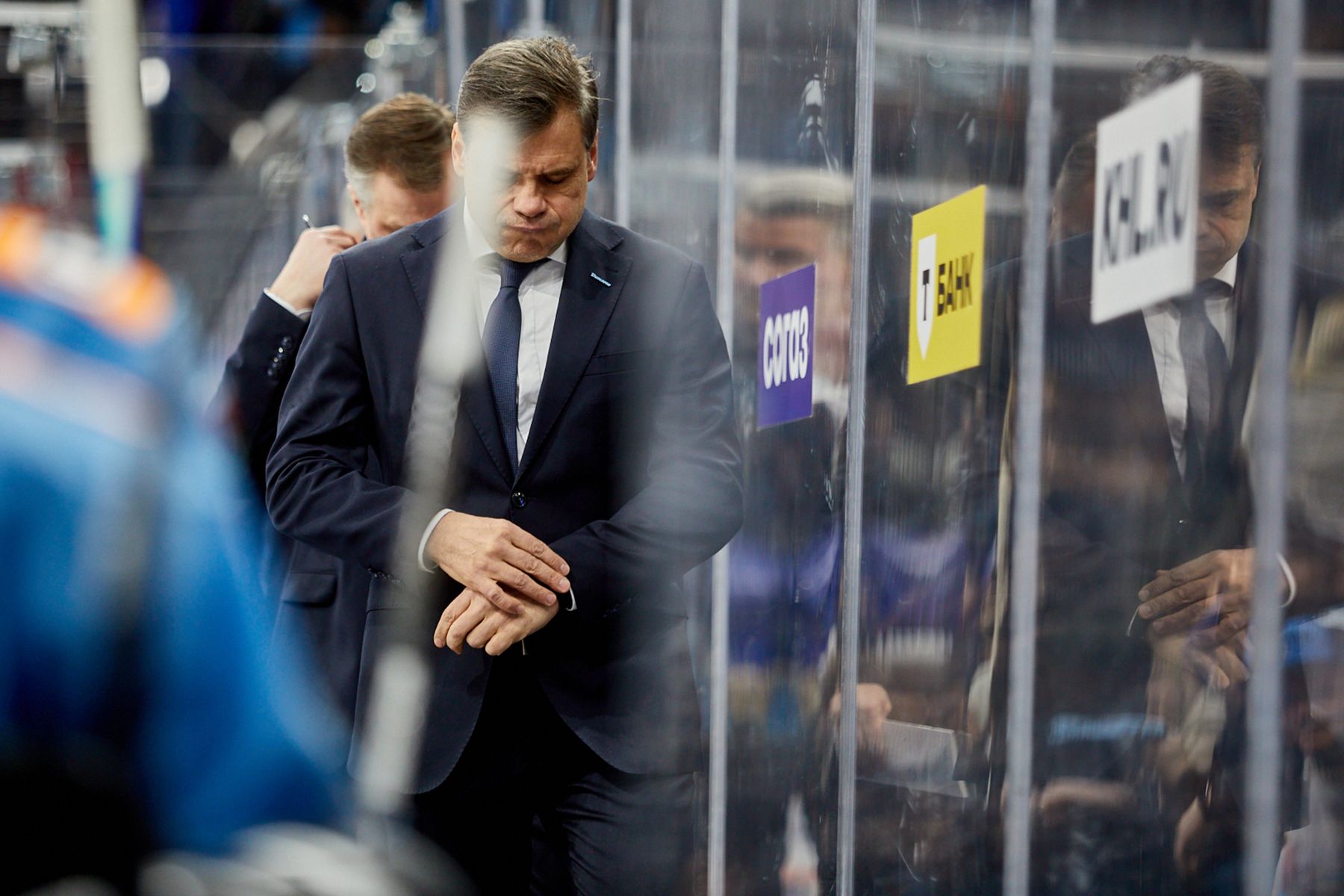 Главный тренер минского «Динамо» Дмитрий Квартальнов. © Святослав Зоркий, Times.by