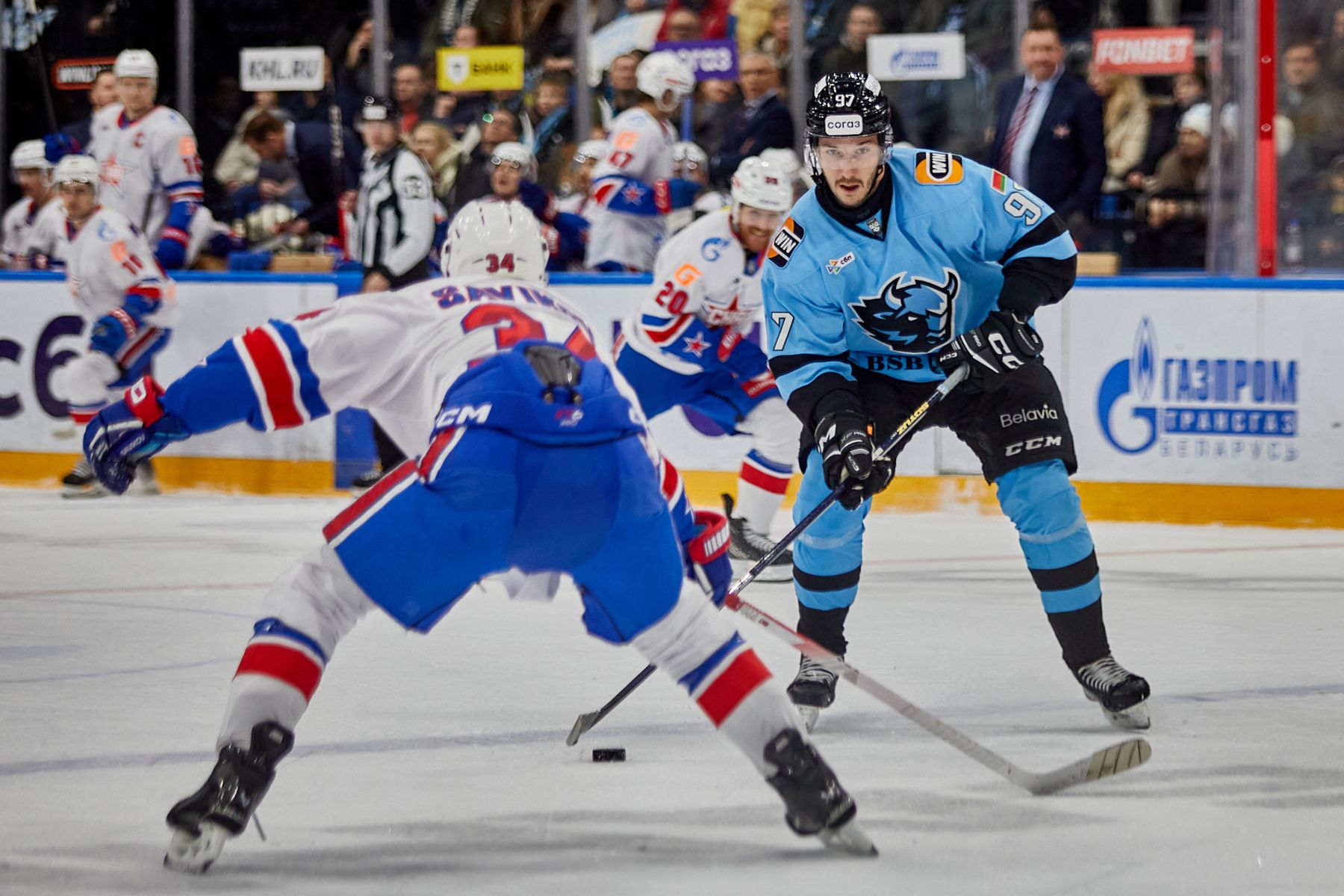 Матч «Динамо-Минск» – СКА Санкт-Петербург