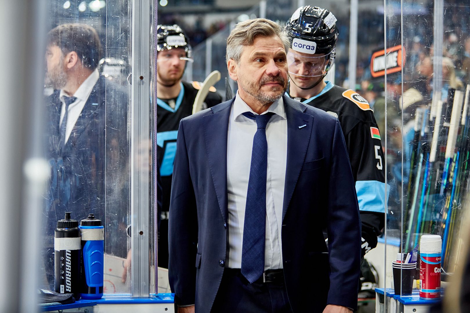 Главный тренер ХК «Динамо-Минск» Дмитрий Квартальнов. Фото: Святослав Зоркий, Times.by