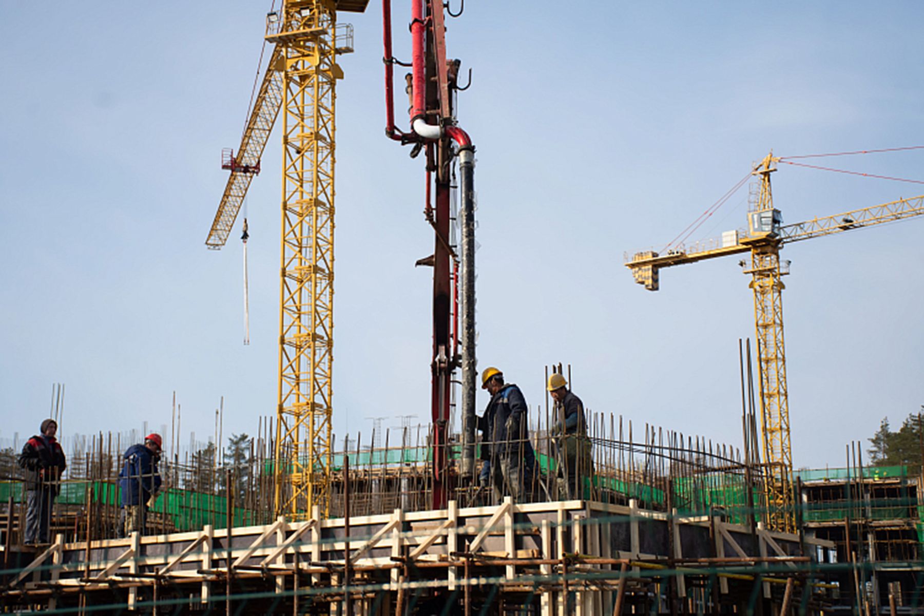 Строительство второго жилого комплекса на территории индустриального парка «Великий камень»