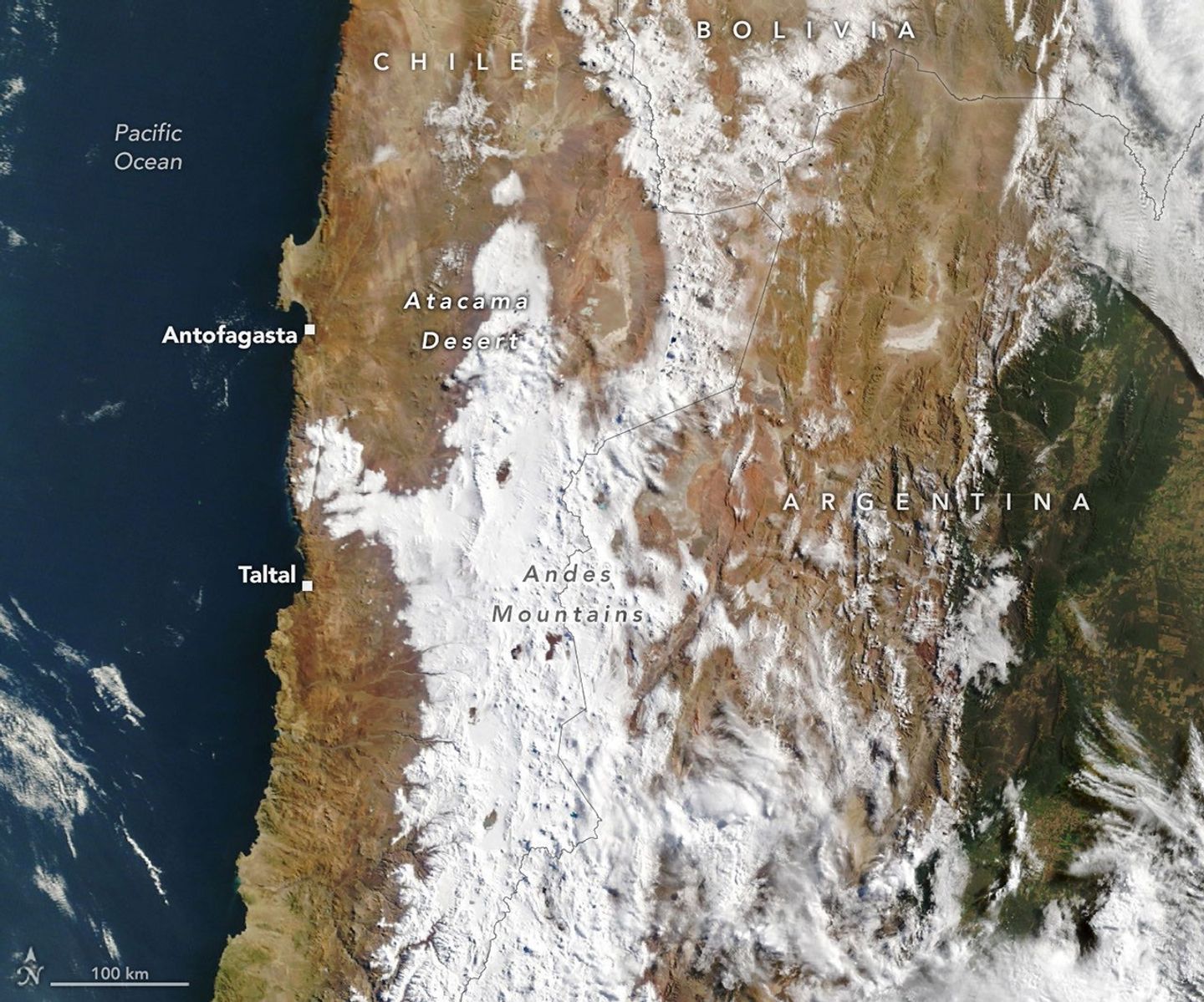 Фото: Lauren Dauphin, NASA Earth Observatory