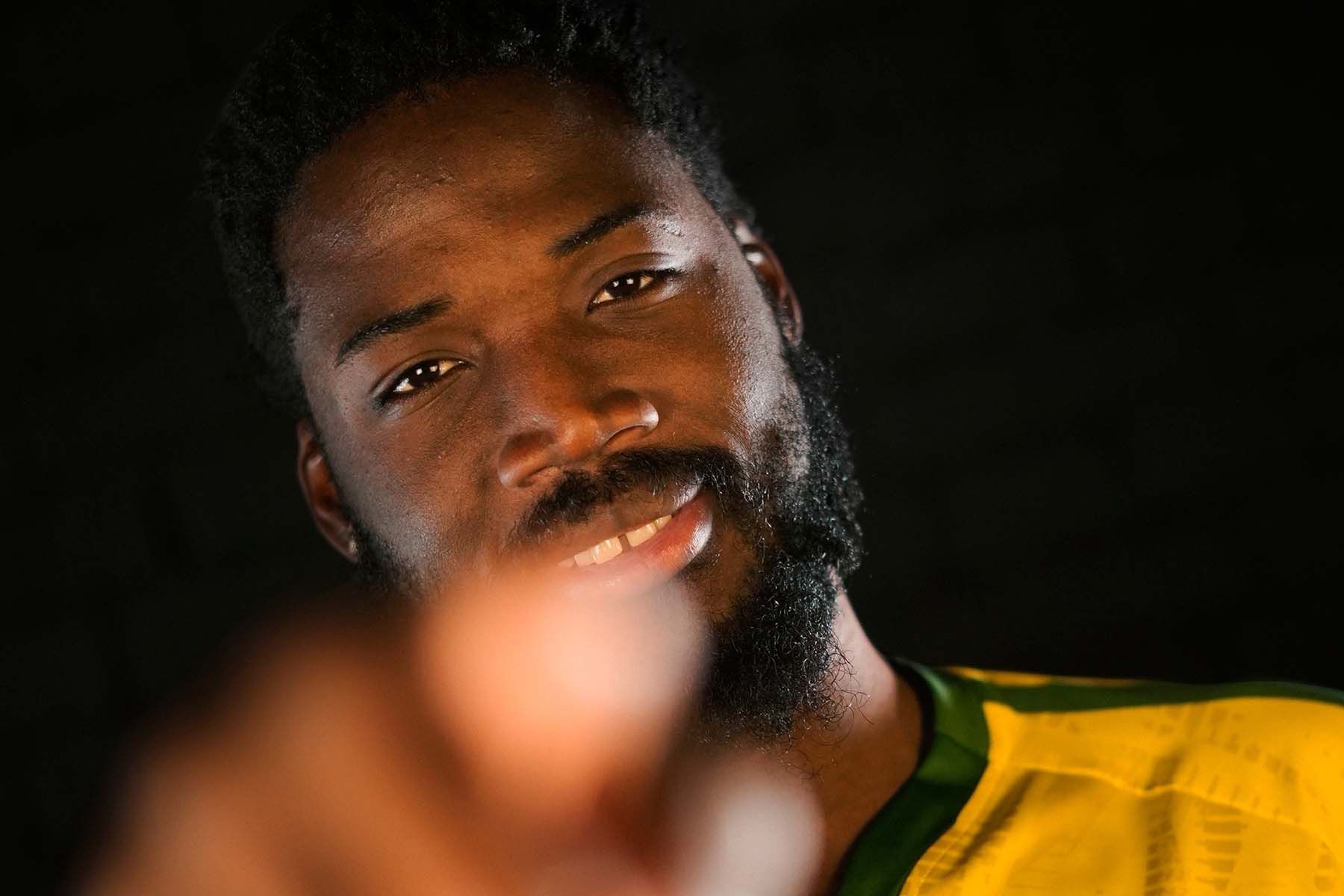 Ямайский футболист Шамар Николсон. © МЛ ВИТЕБСК | ML VITEBSK, ВКонтакте