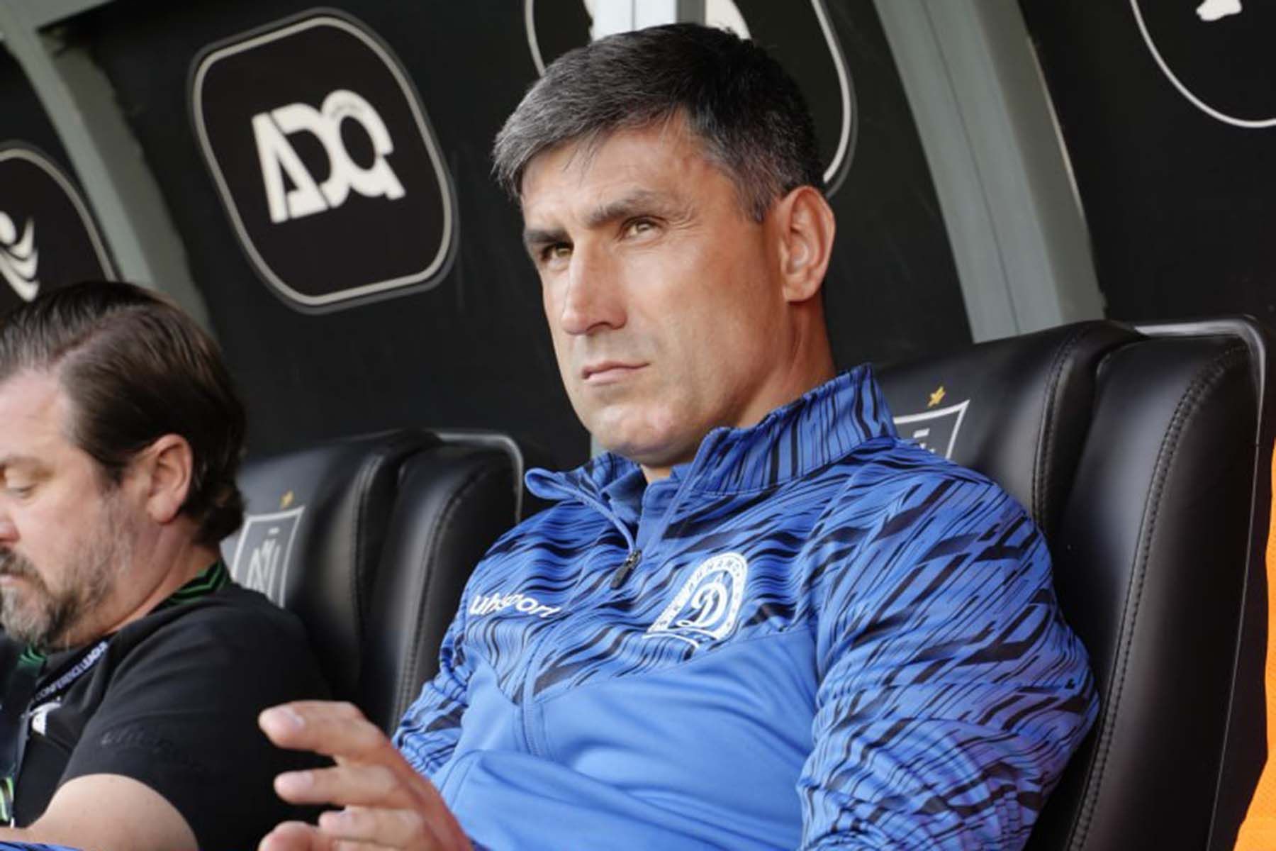 Главный тренер минского «Динамо» Александр Шагойко. Фото: FC Dinamo Minsk, Telegram