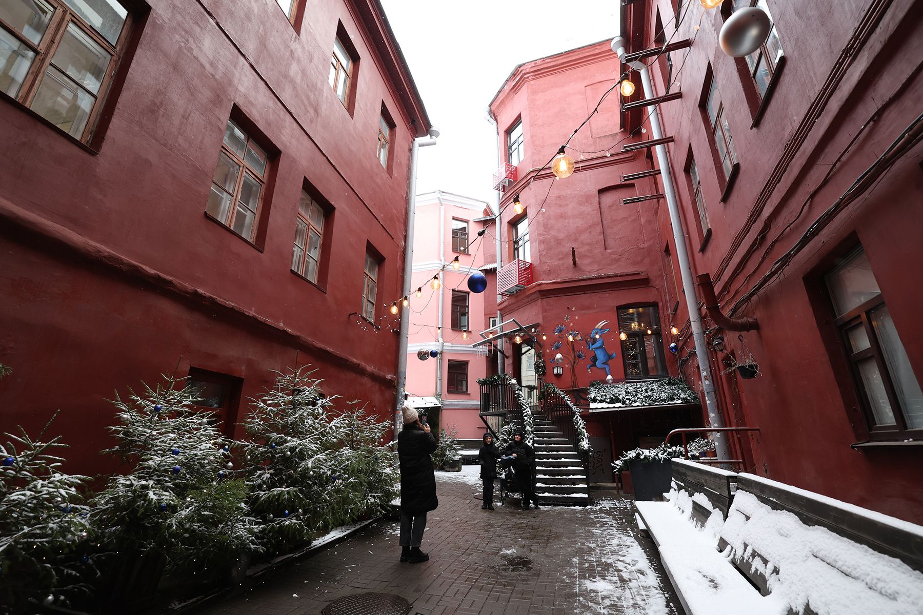 новогодние фотозоны