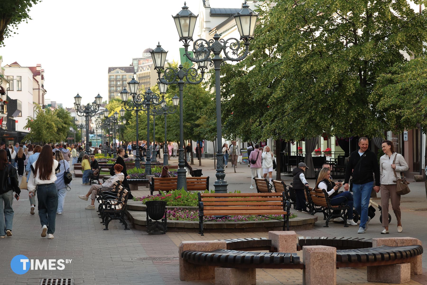 Улица Советская в Бресте