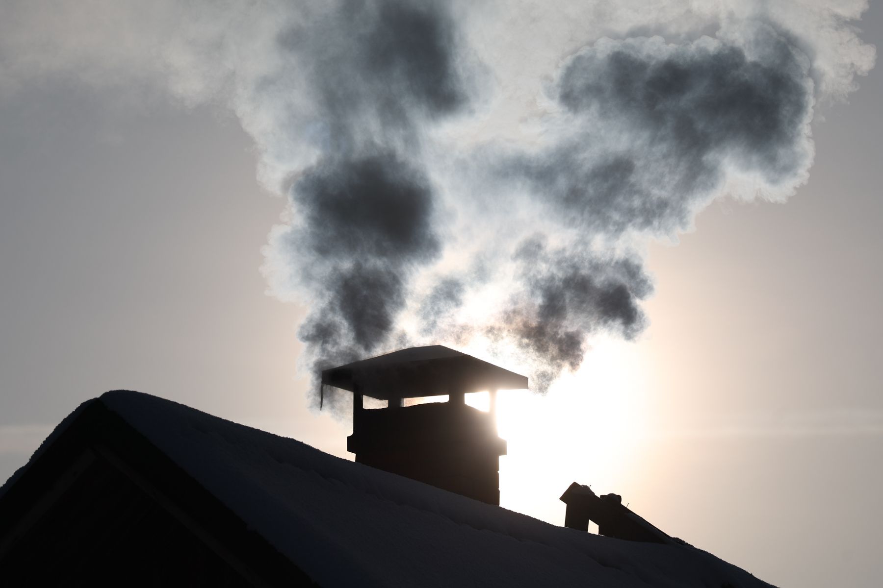 Дым из трубы