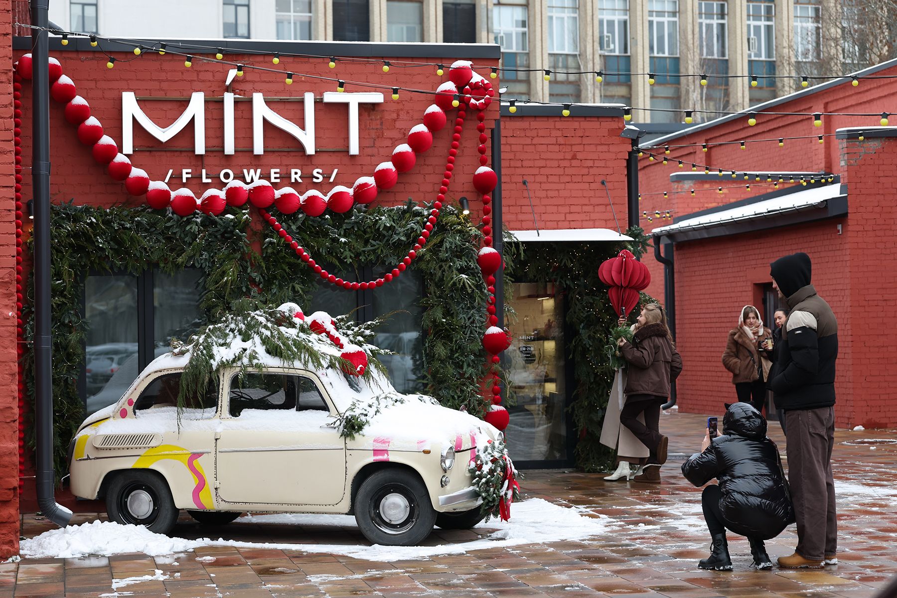 новогодние фотозоны