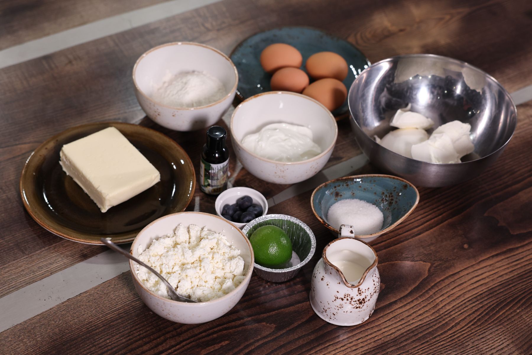 Ингредиенты для творожной запеканки