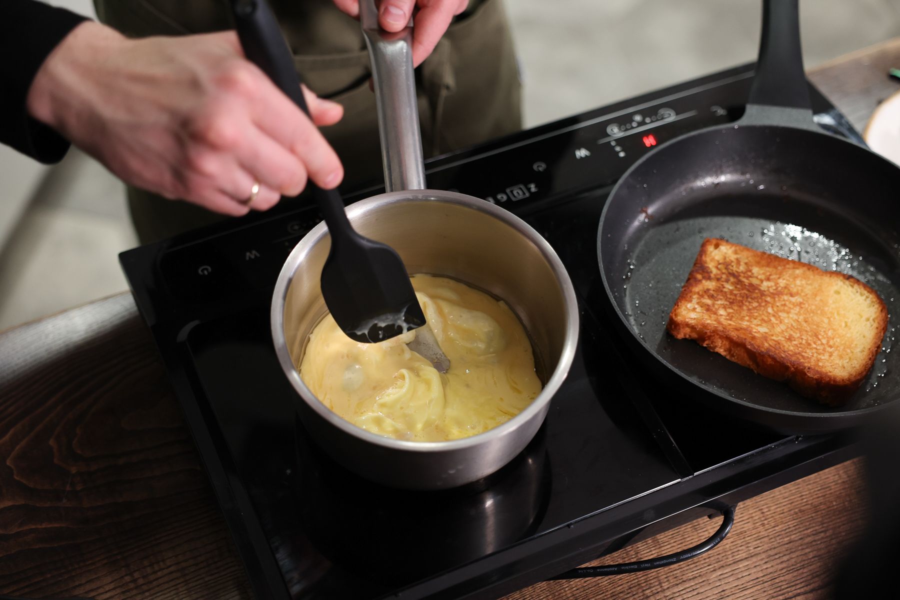 Приготовление скрэмбла