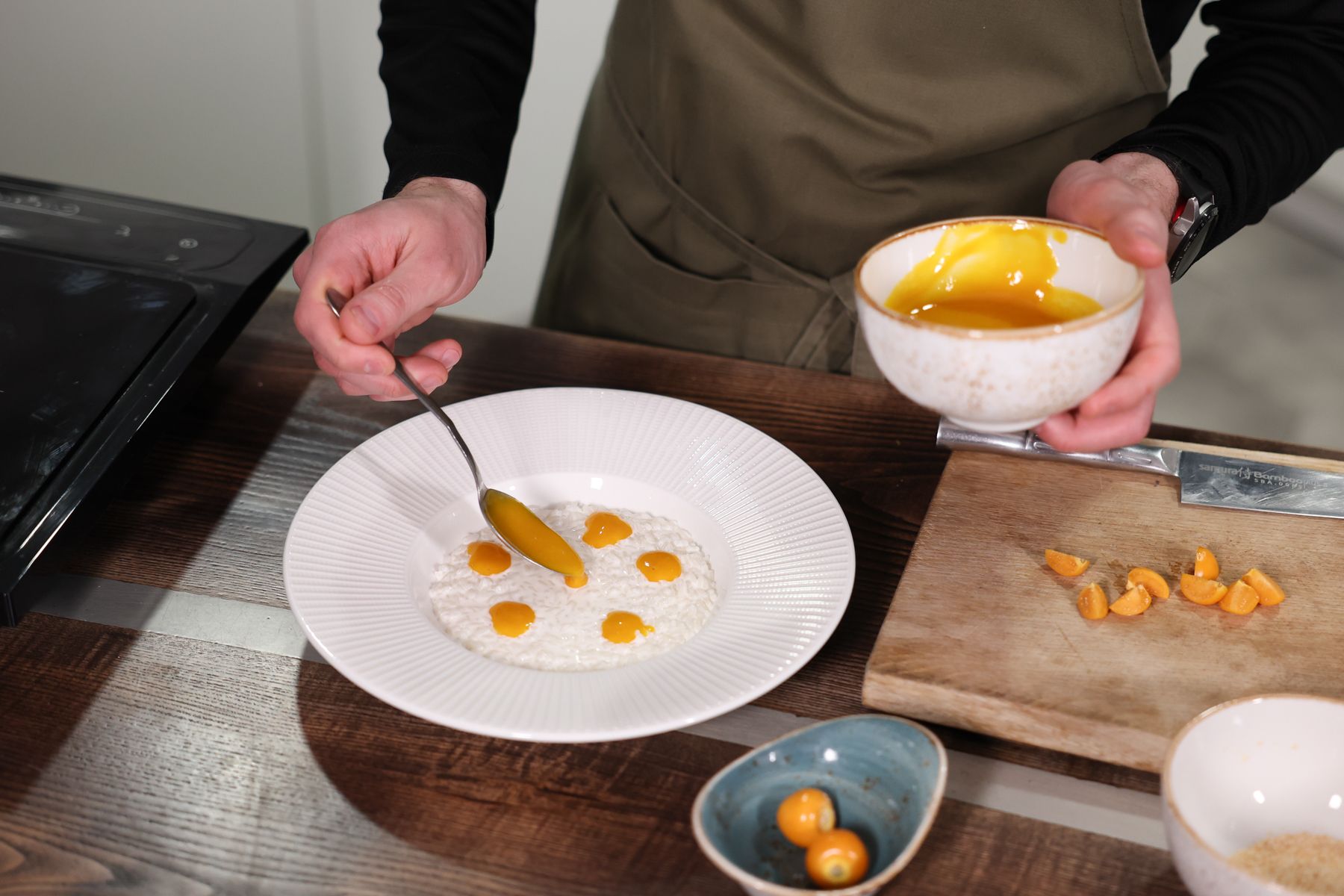 Приготовление каши