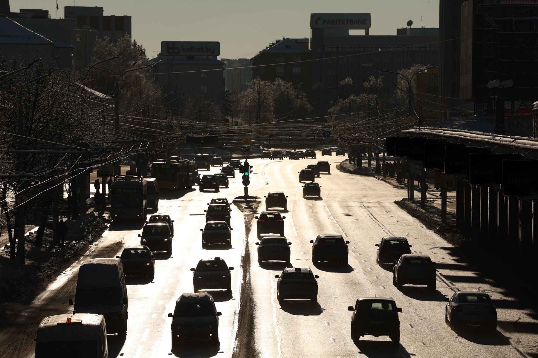 Трафик в Минске