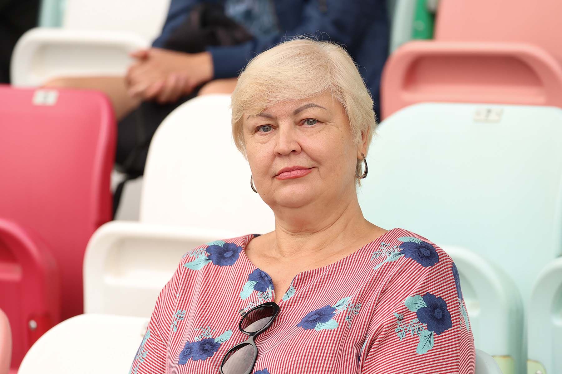 Болельщица Елена. Фото: Павел Орловский, Times.by