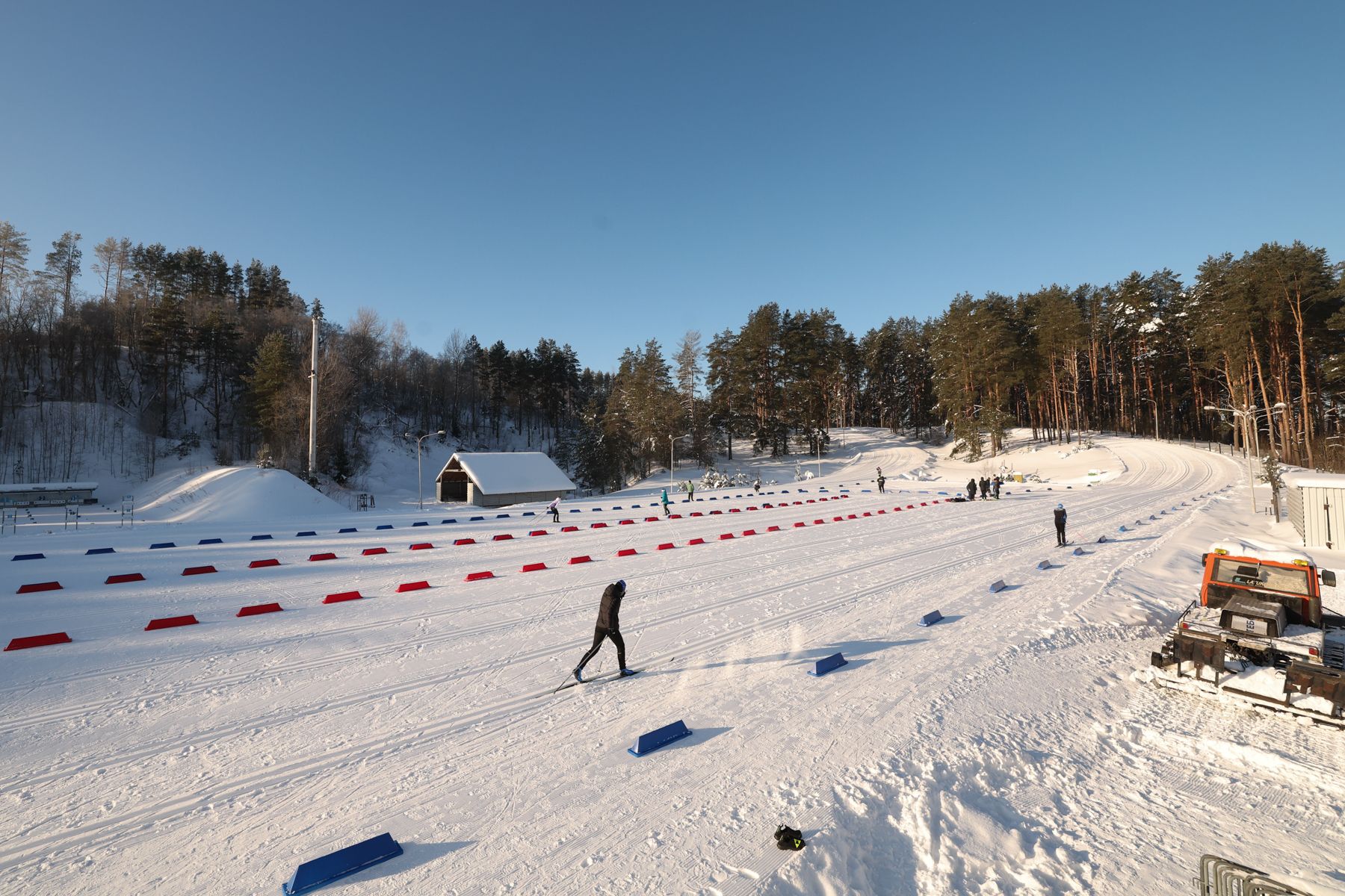 Лыжероллерная трасса в Городке