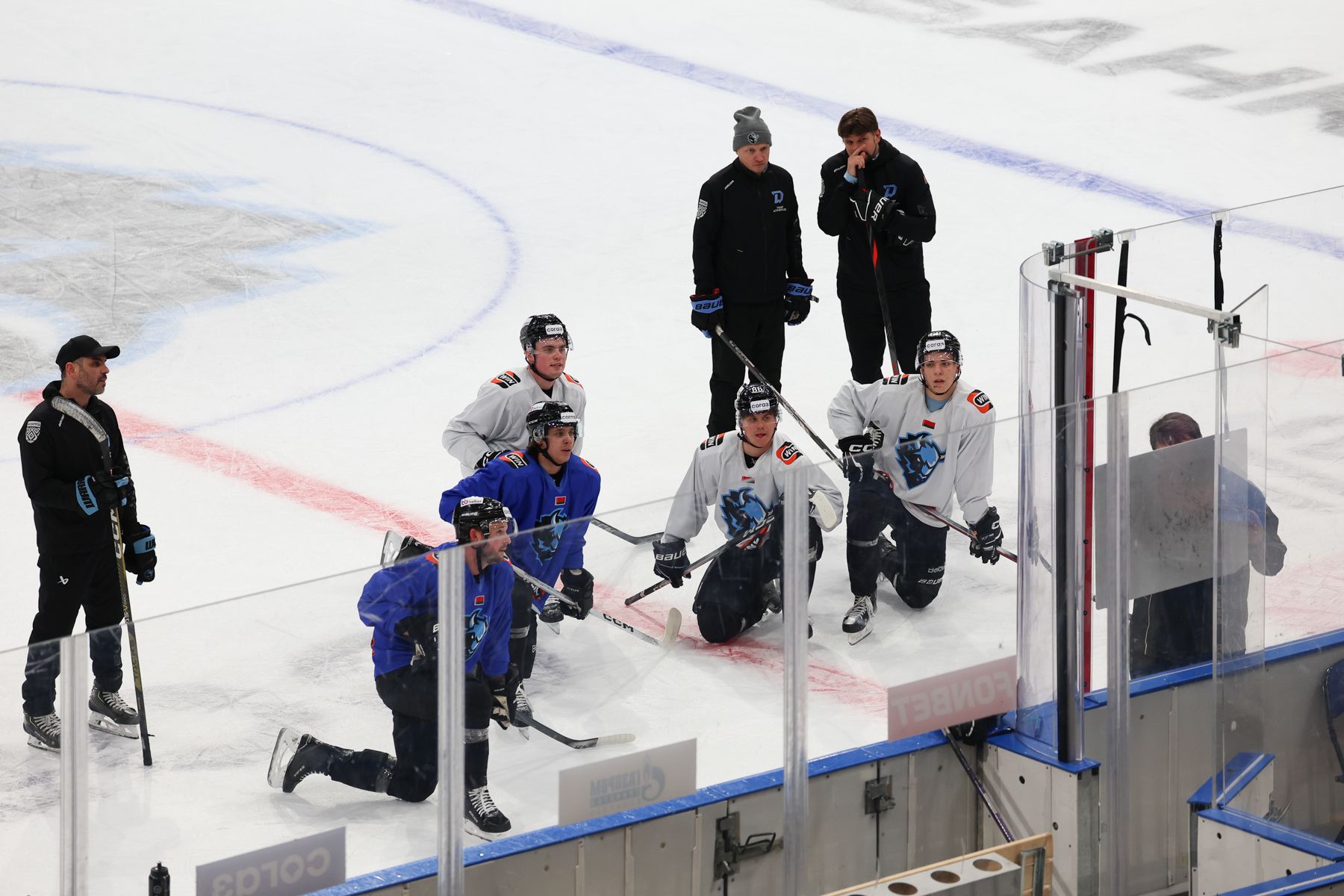 Тренировка ХК «Динамо-Минск»