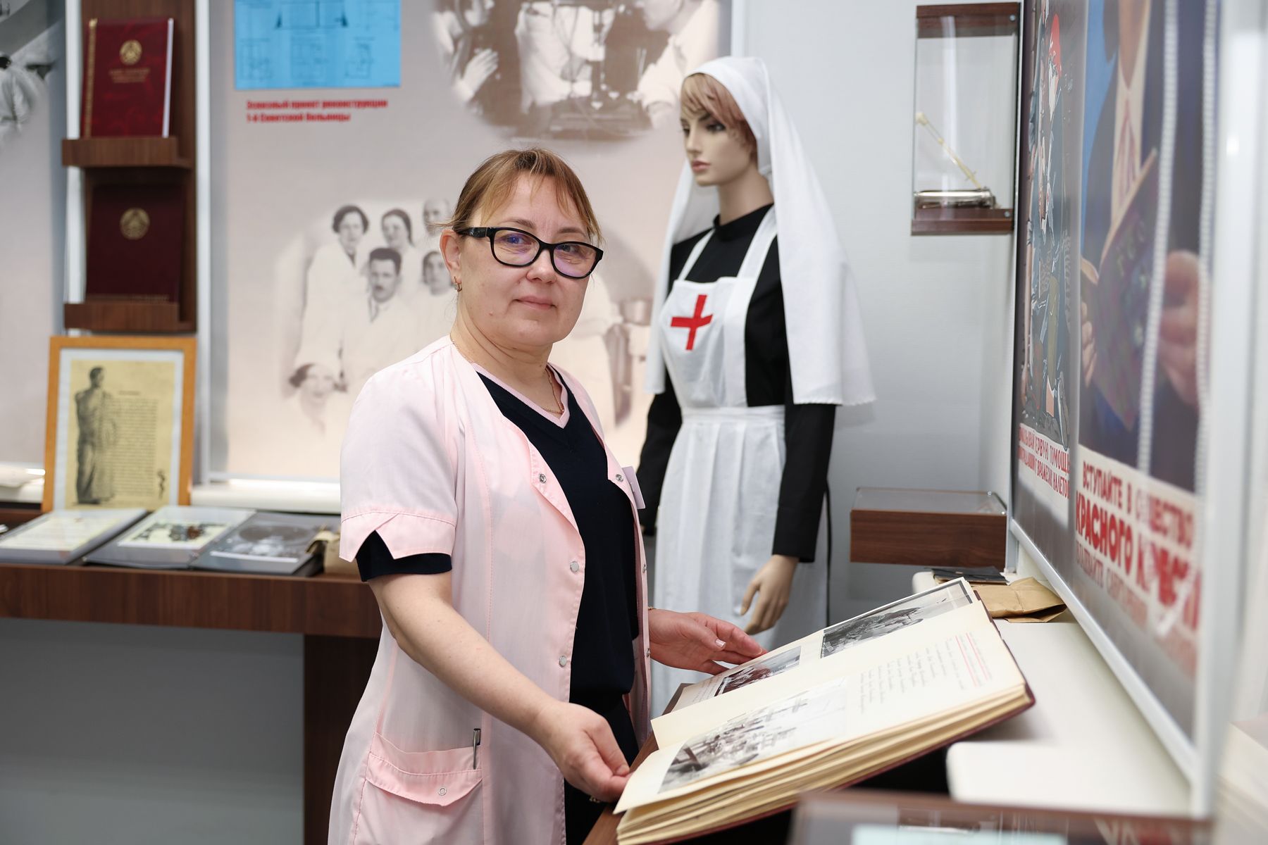 Инна Пашкевич, инструктор-валеолог 3-й городской клинической больницы имени Евгения Владимировича Клумова. Фото: Павел Орловский, Times.by