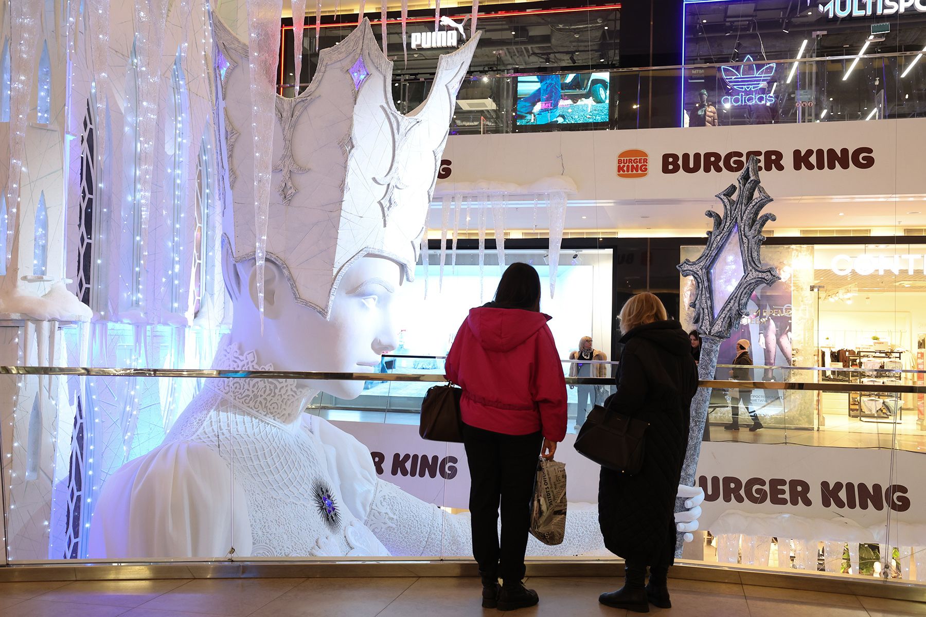 Фотозона в Galleria Minsk