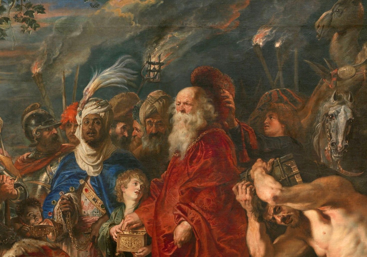 Фрагмент «Поклонения волхвов» Питера Пауля Рубенса. © Museo Nacional del Prado