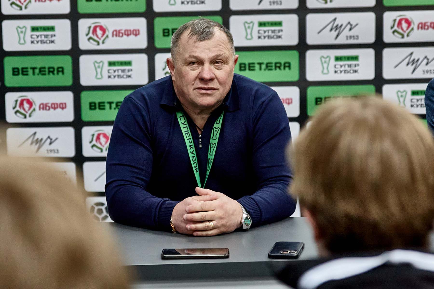 Главный тренер «Немана» Игорь Ковалевич. © Святослав Зоркий, Times.by