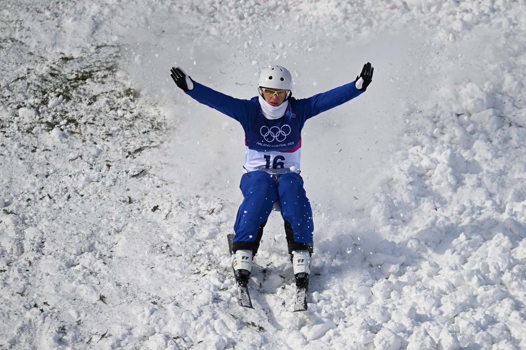 Белорусская фристайлистка Анна Гуськова. © TEAM BY, Telegram