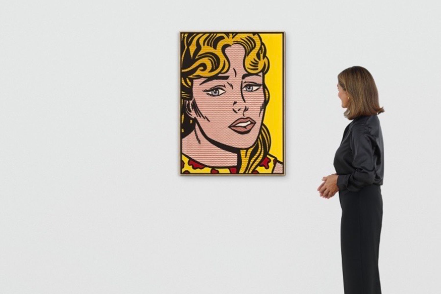 Рой Лихтенштейн, «Тревожная девушка» (1964 год). Фото: christies.com