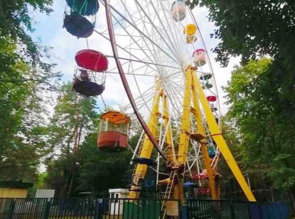 «Колесо обозрения» в парке Челюскинцев. Фото: Институт недвижимости и оценки