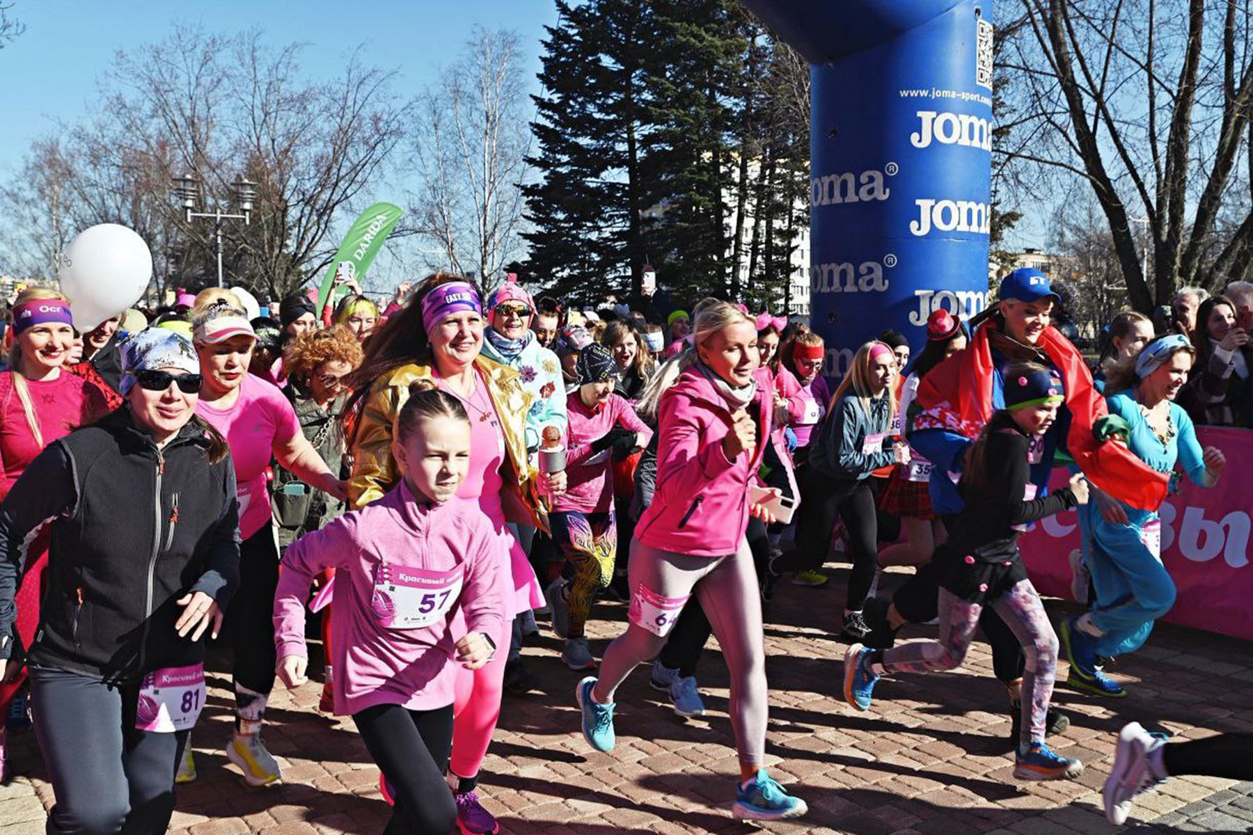 Красивый забег