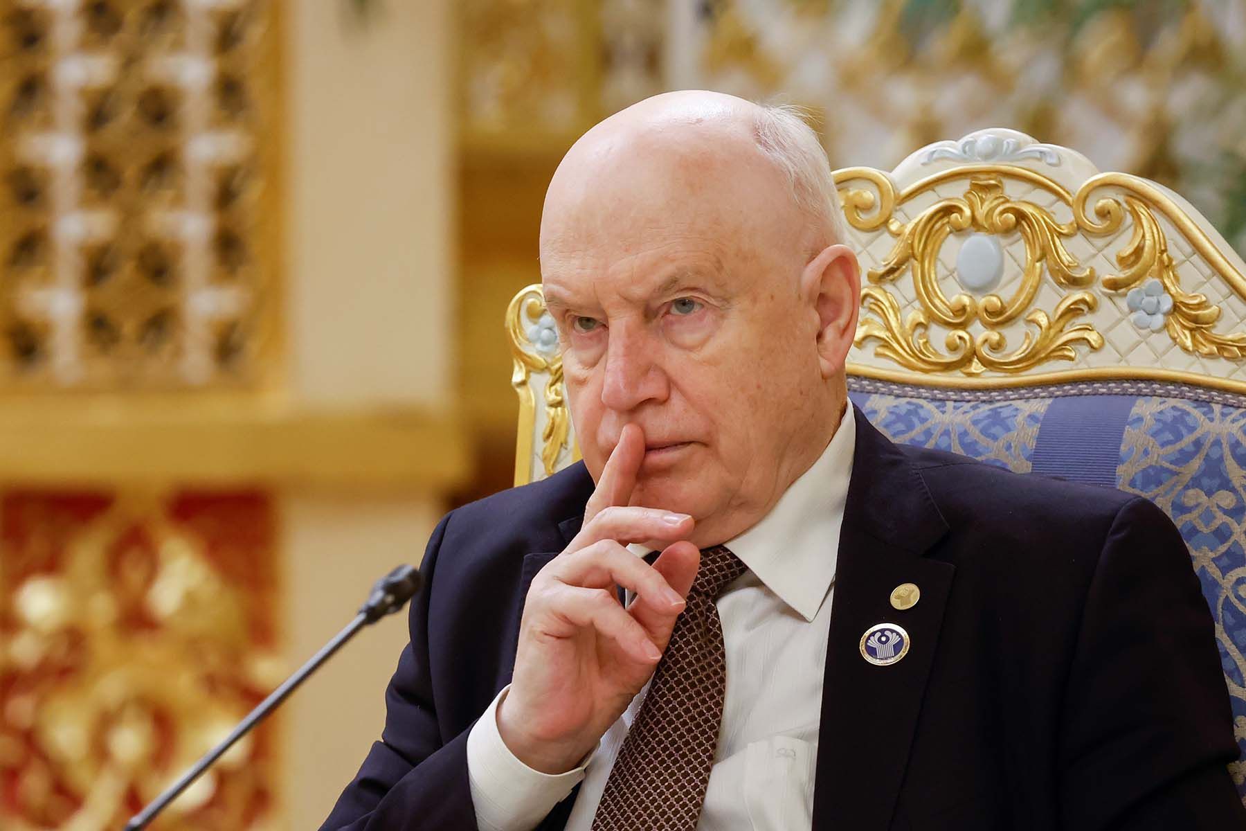 Генеральный секретарь СНГ Сергей Лебедев. © Дмитрий Астахов, POOL / ТАСС