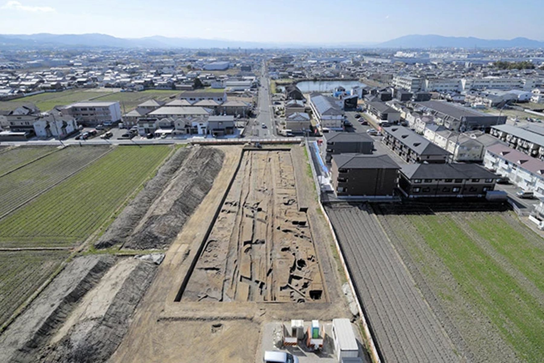 Место раскопок: археологический памятник Хэйдзё-кё, город Нара. Фото: Nara city government