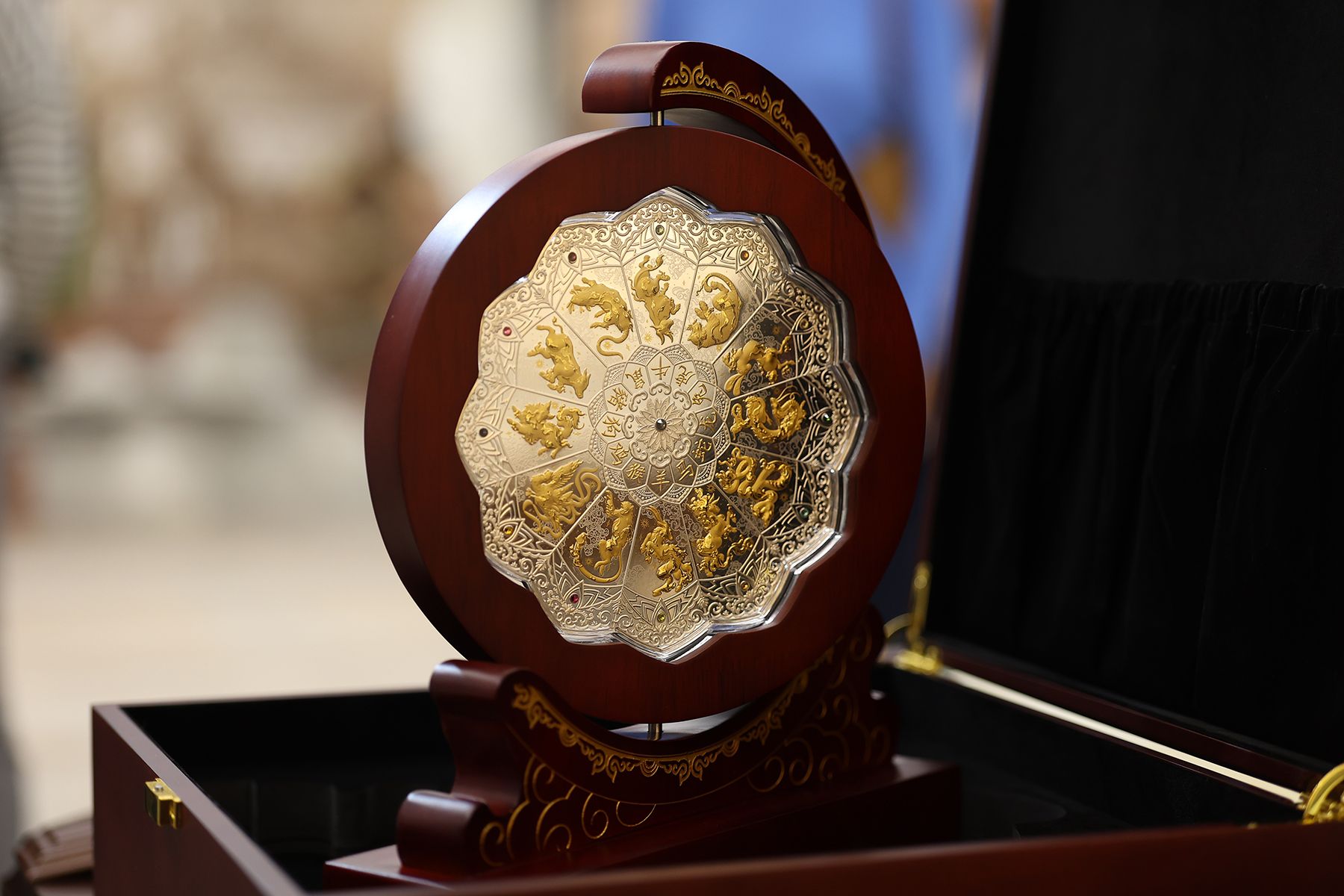 Монета «Кітайскі каляндар». Фото: Павел Орловский, Times.by