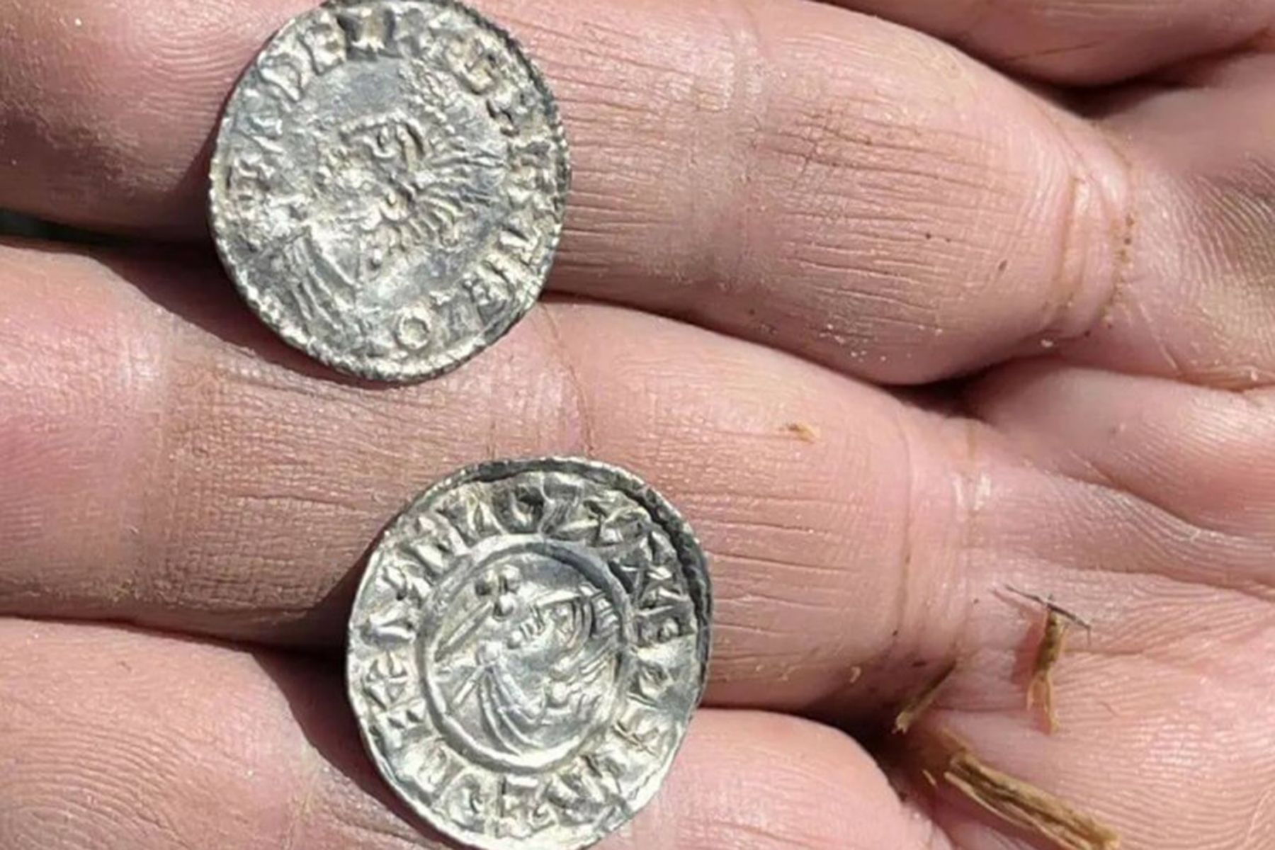 Монеты эпохи викингов. Фото: Норвежский музей истории культуры