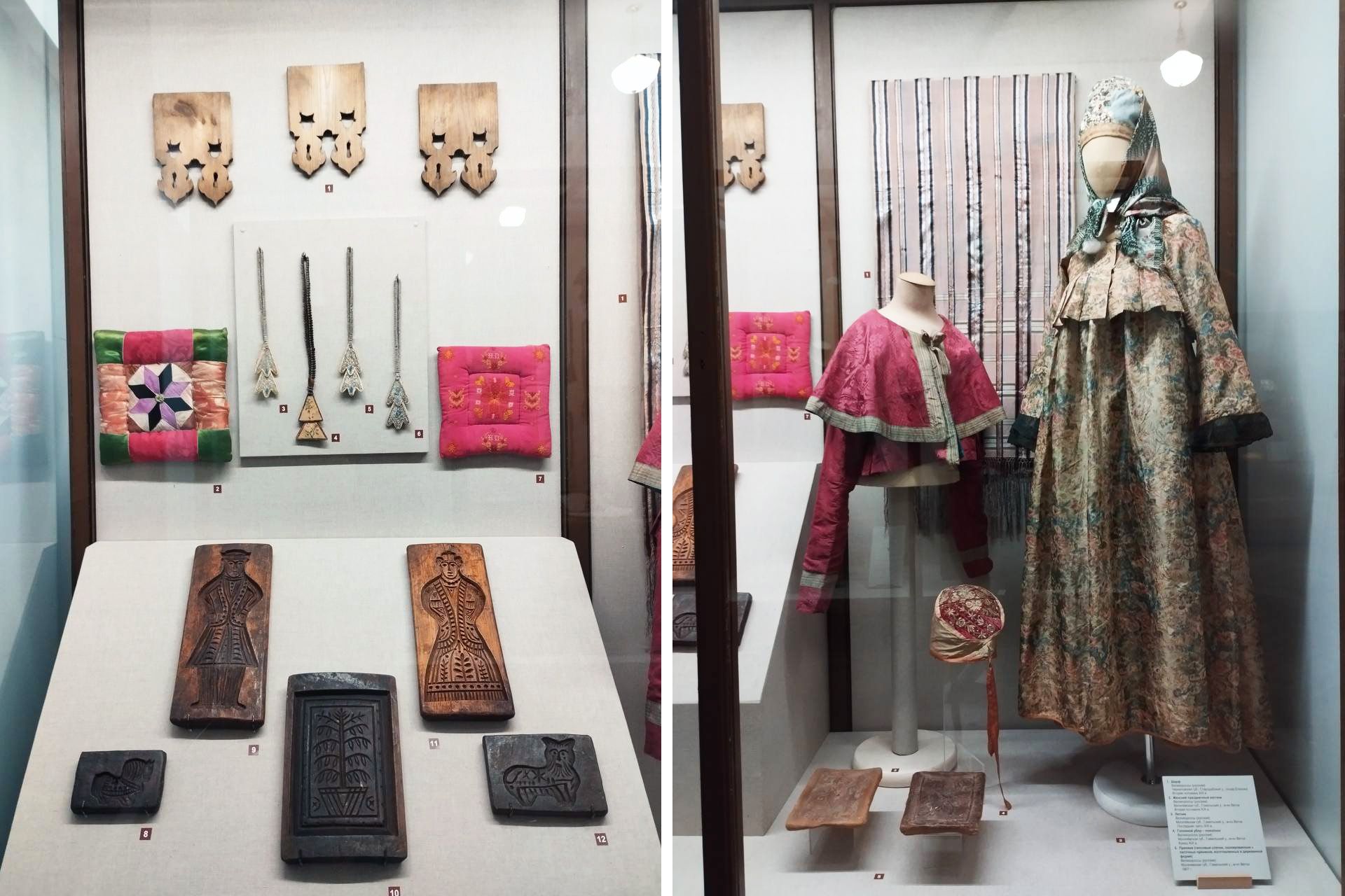 Экспонаты из Ветки в музее Санкт-Петербурга