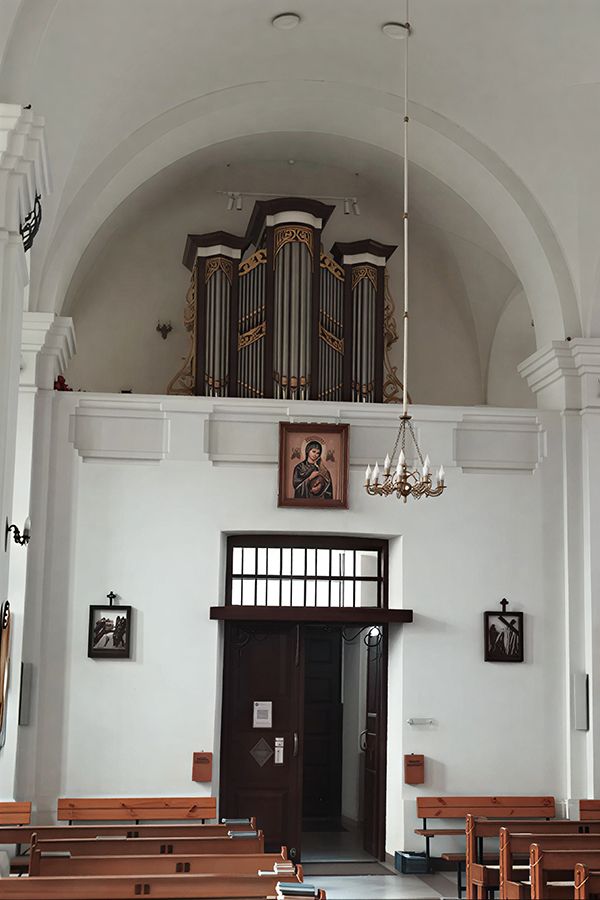 Орган в костеле Успения Пресвятой Девы Марии в Пружанах. Фото: ars_magna_organi, instagram.com