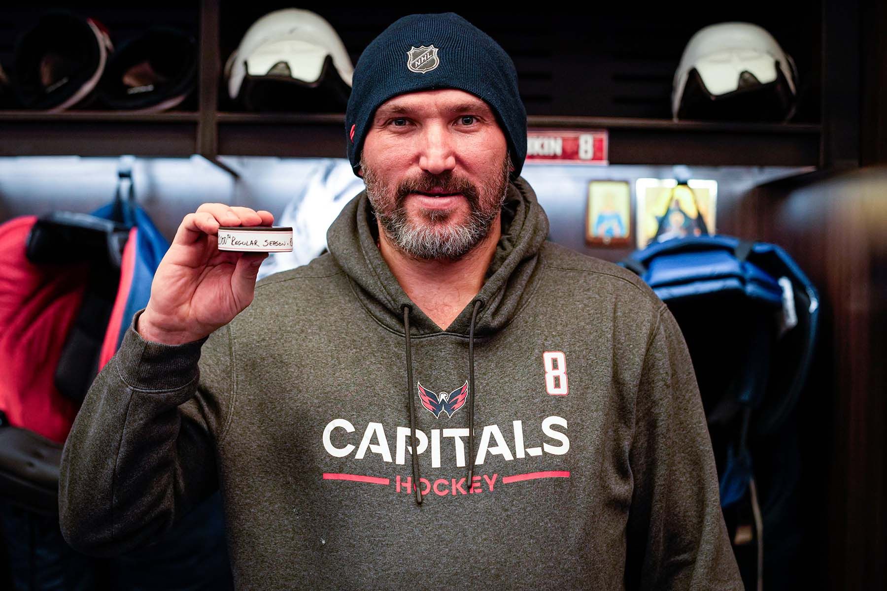 Российский хоккеист Александр Овечкин. © Washington Capitals, Х